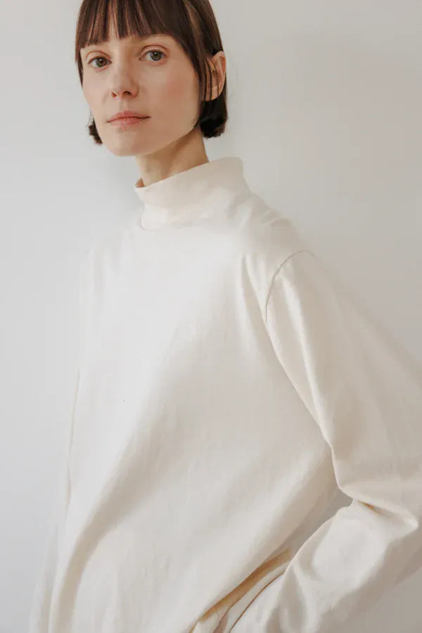 Loose Mockneck - Natural