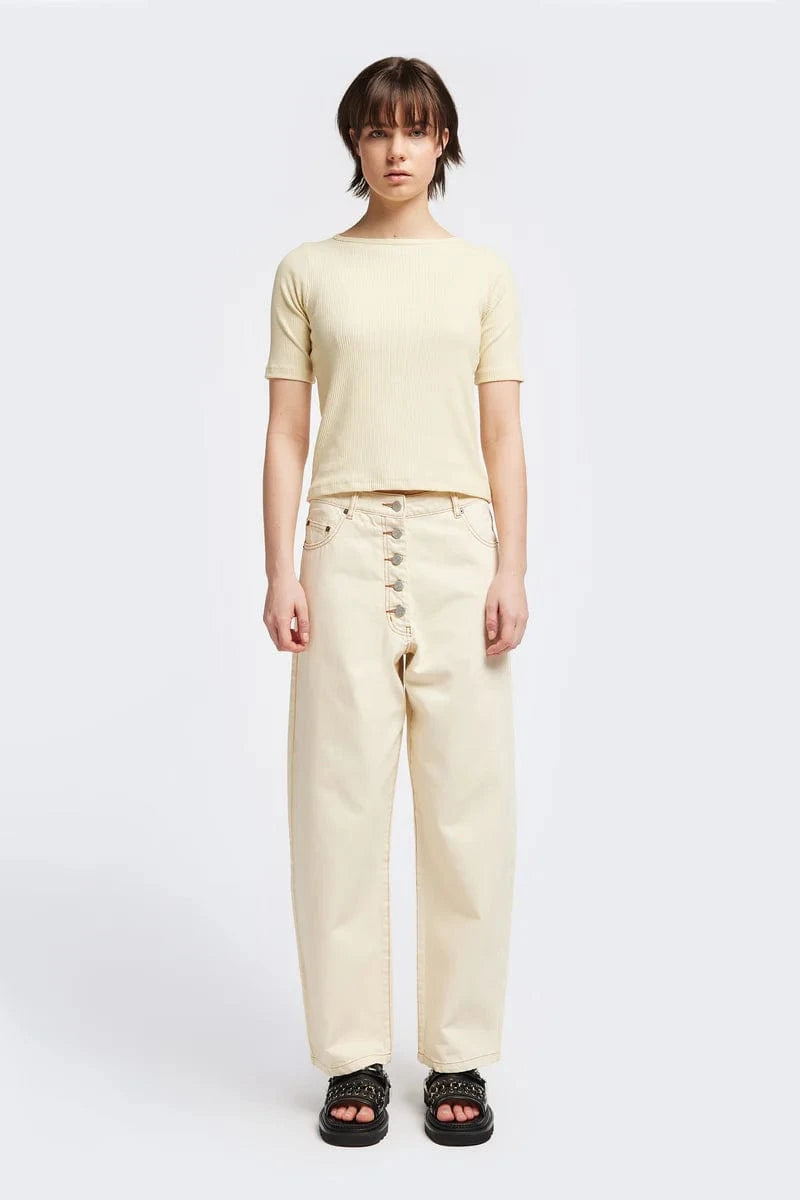 Arbour Top - Pale Yellow