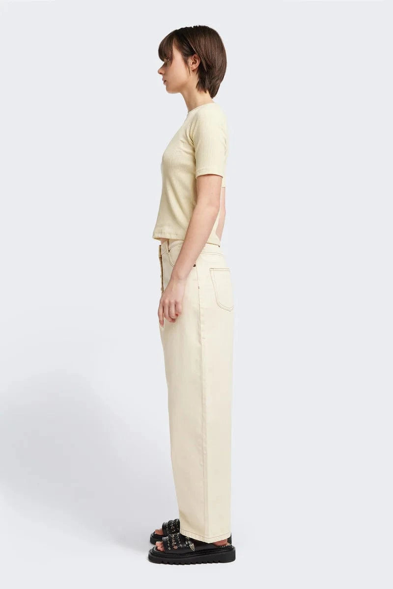 Arbour Top - Pale Yellow