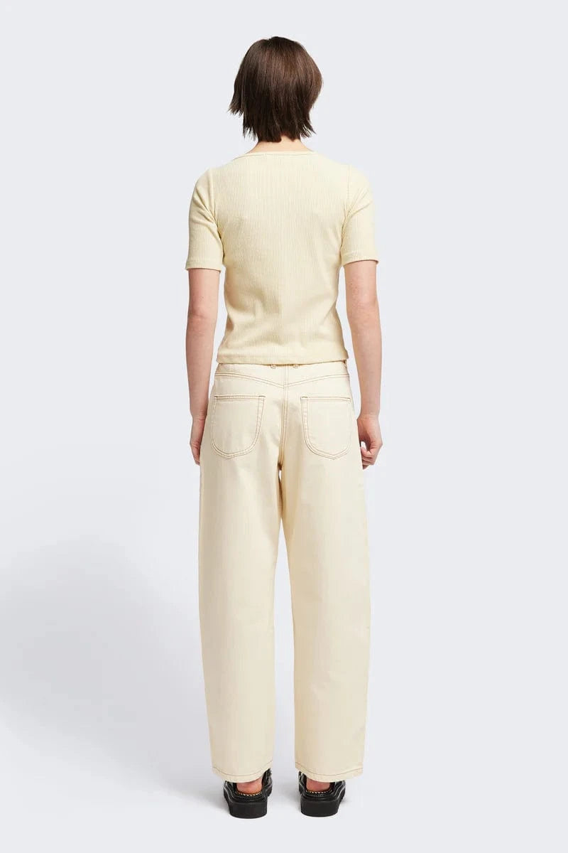 Arbour Top - Pale Yellow