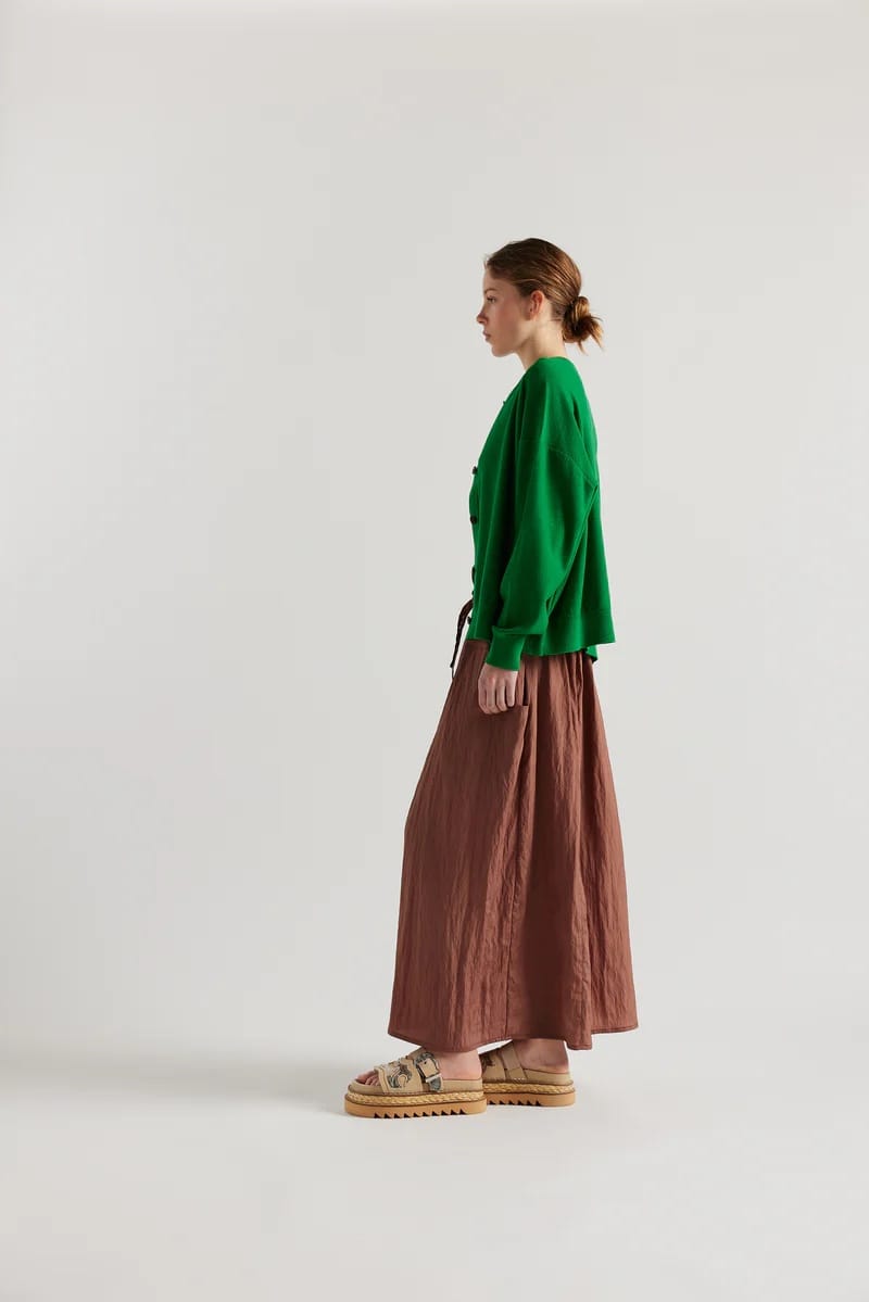 Gateway Cardigan - Vivid Green