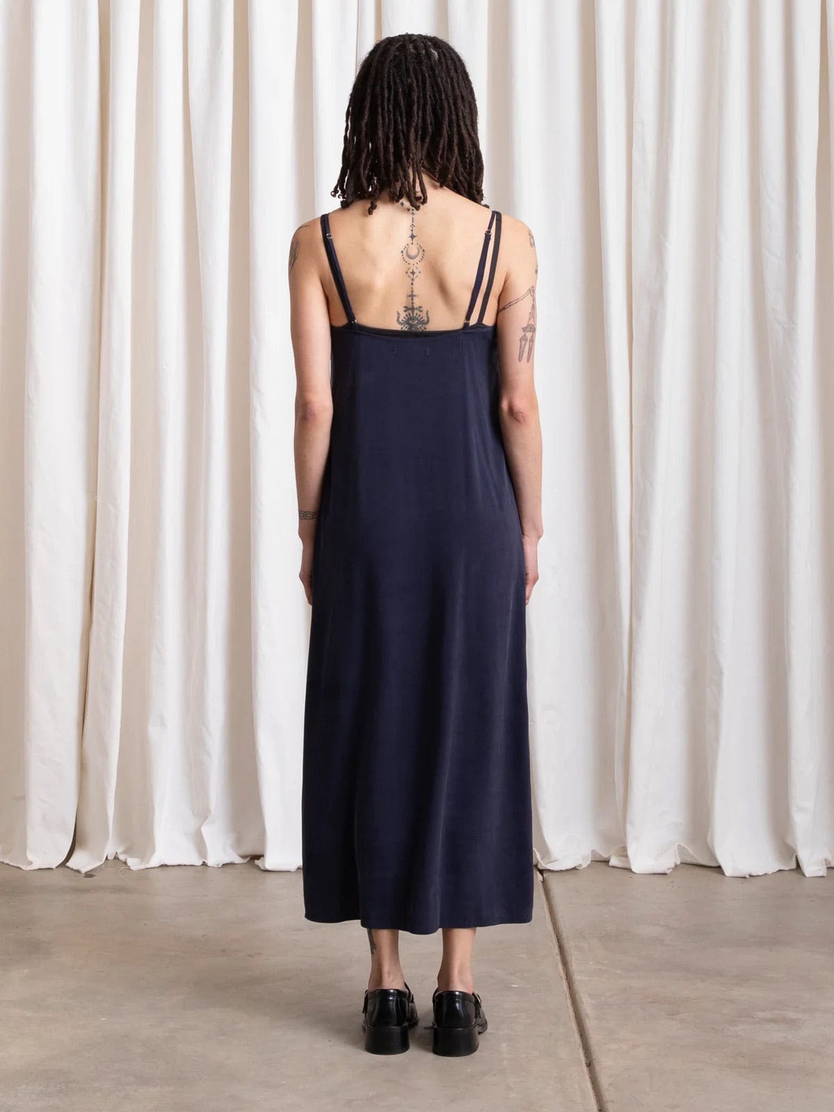 Slip Dress - Navy