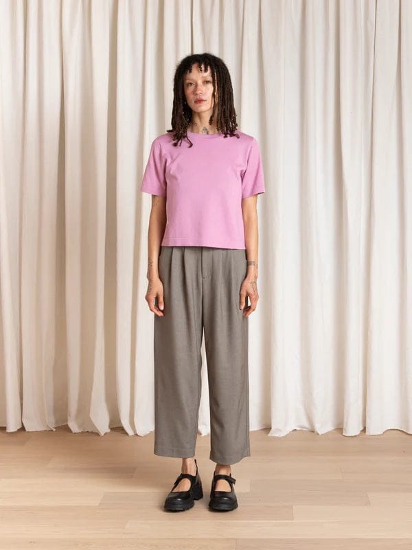 Knit T-Shirt - Tulip