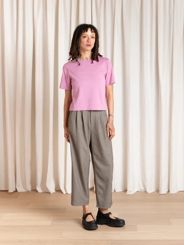 Knit T-Shirt - Tulip