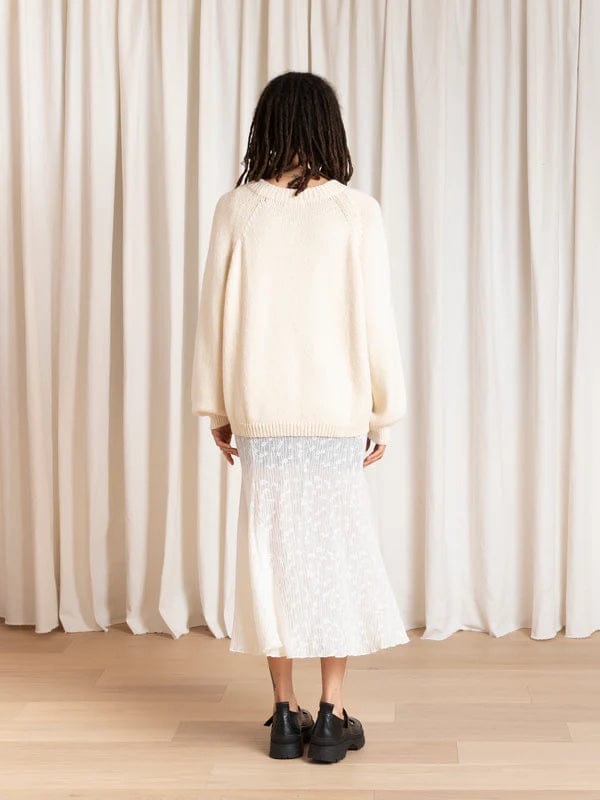 Relaxed Pullover - Cream