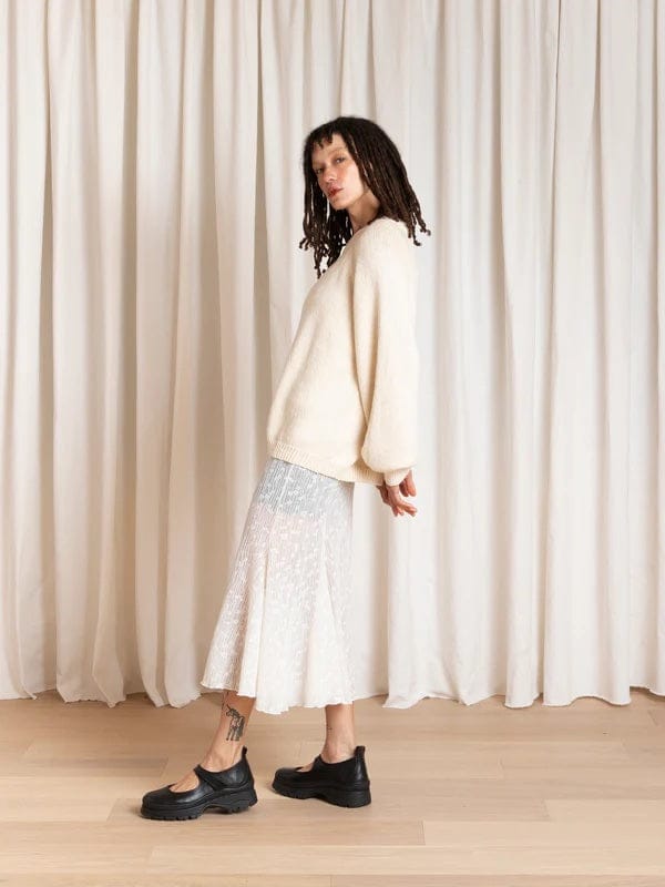 Relaxed Pullover - Cream