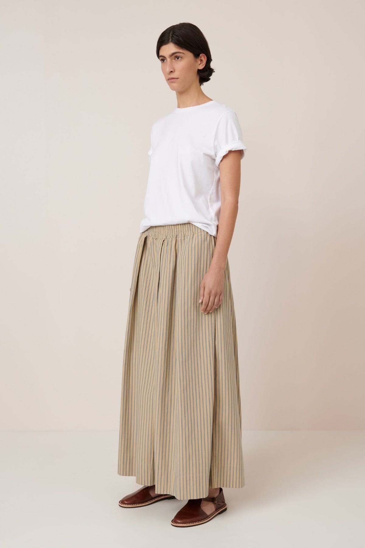 Athena Pant - Double Pinstripe