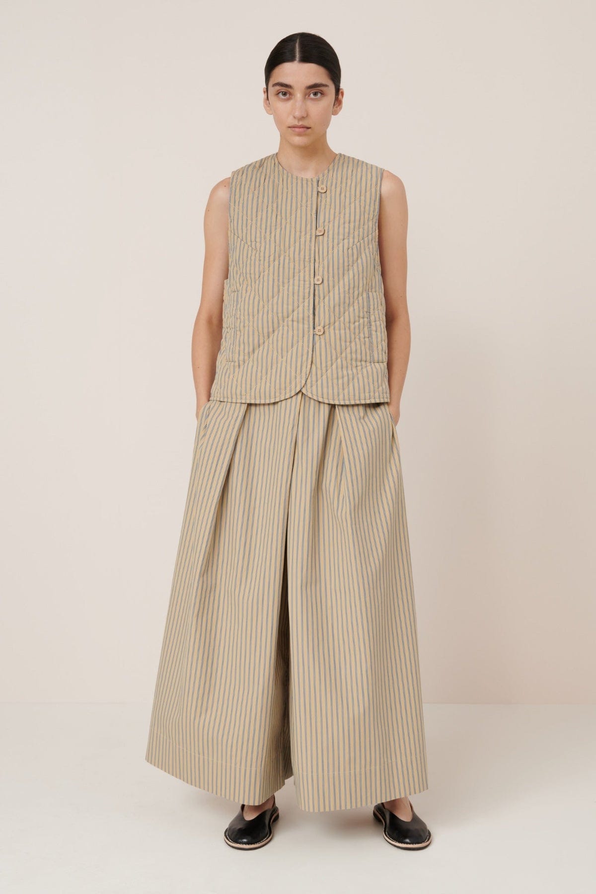 Axis Vest - Double Pinstripe