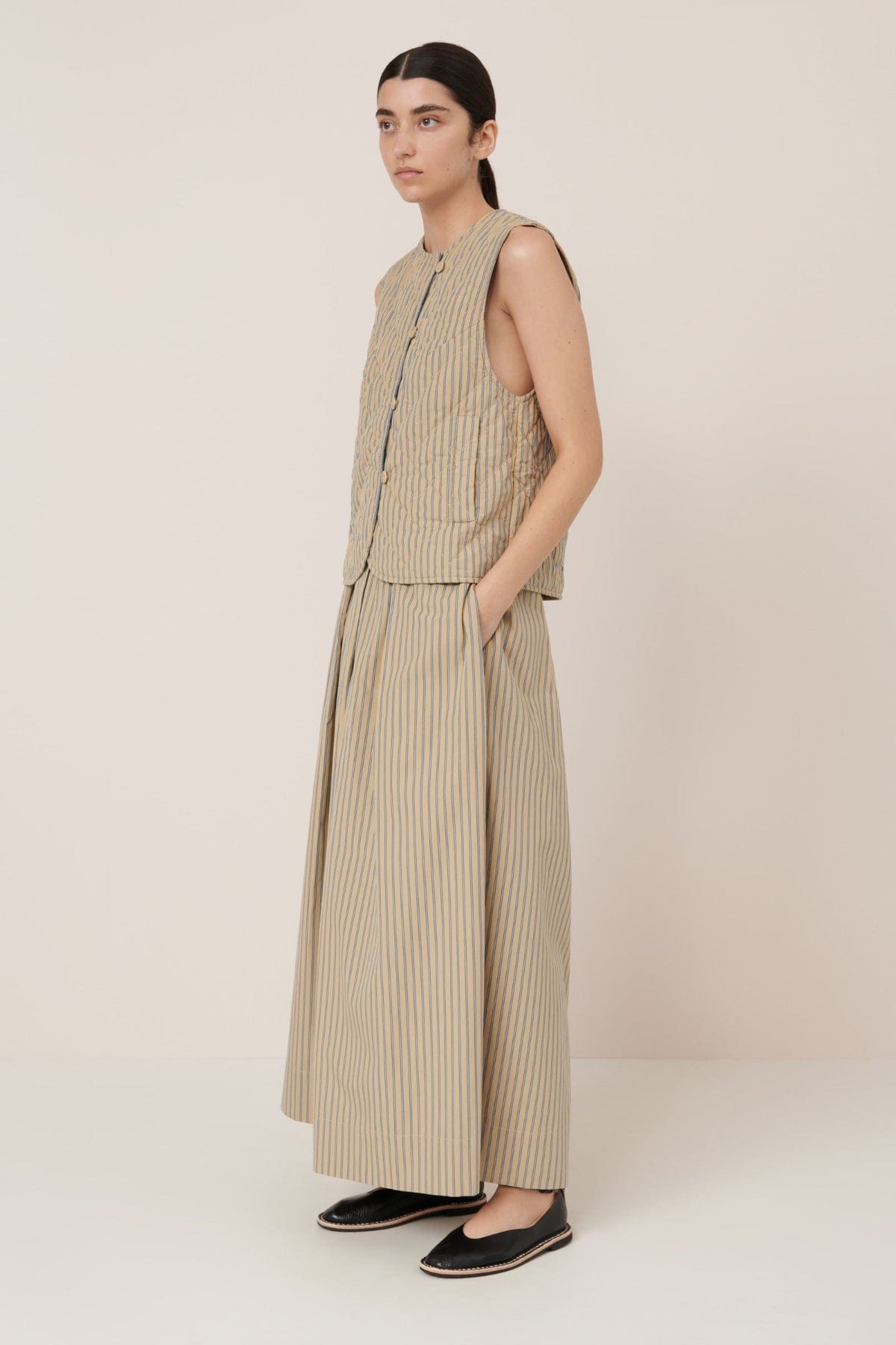 Axis Vest - Double Pinstripe