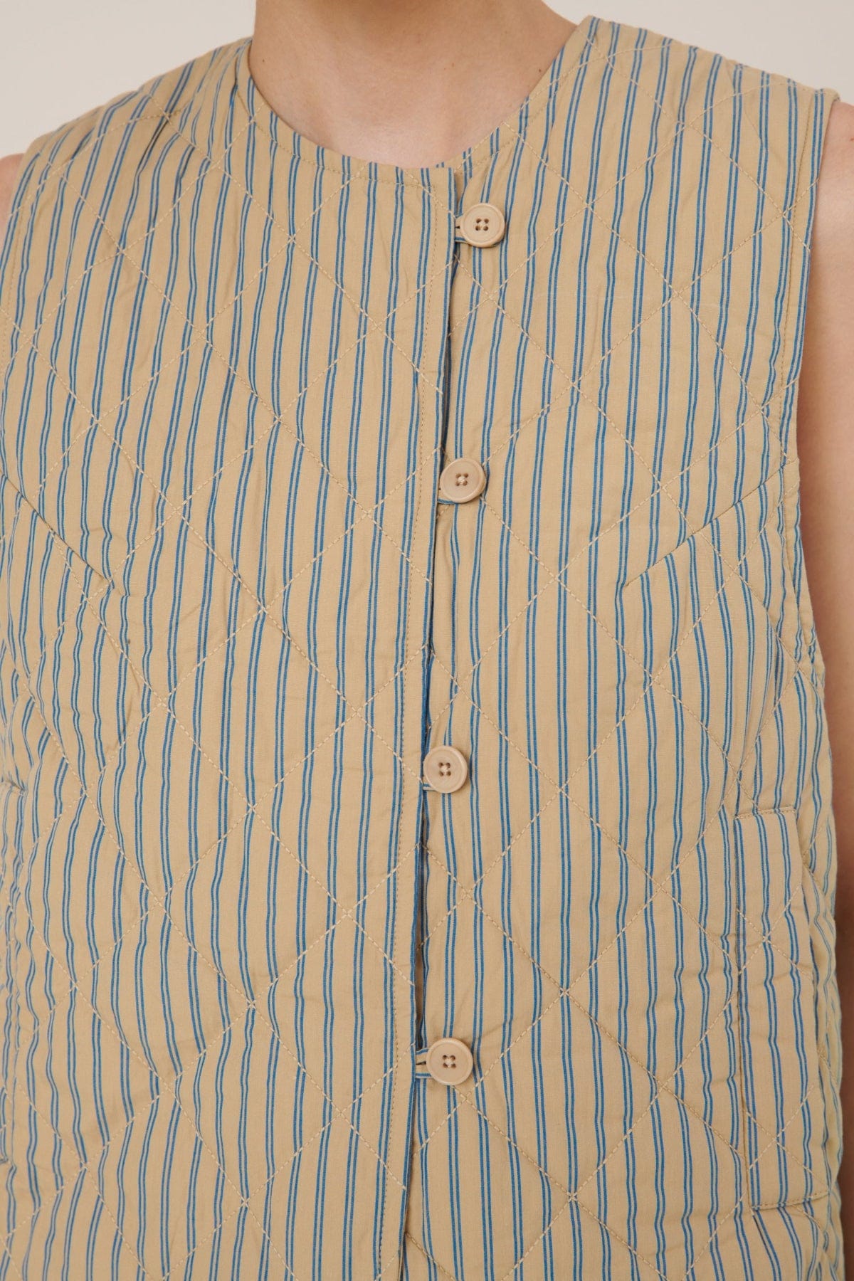 Axis Vest - Double Pinstripe