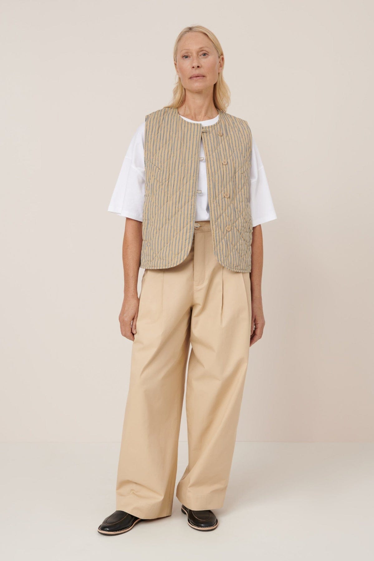 Axis Vest - Double Pinstripe
