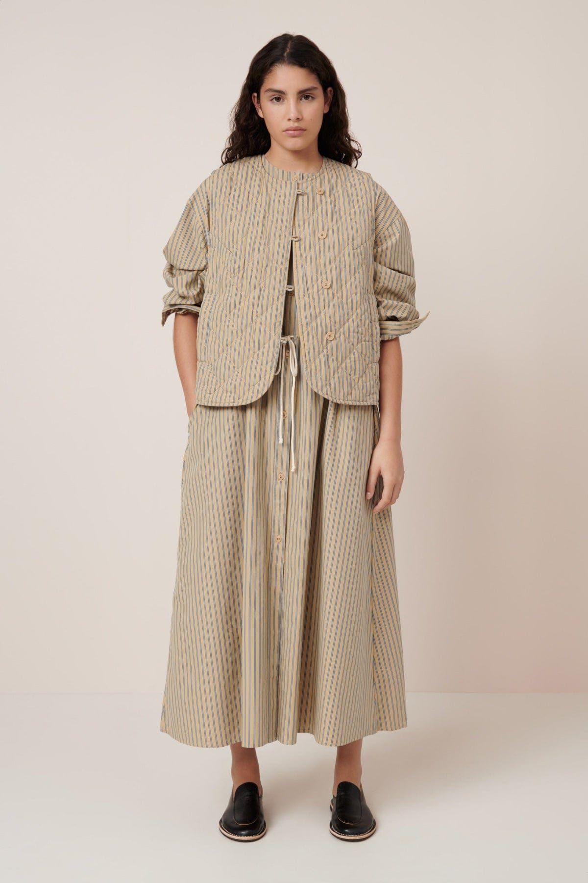 Axis Vest - Double Pinstripe