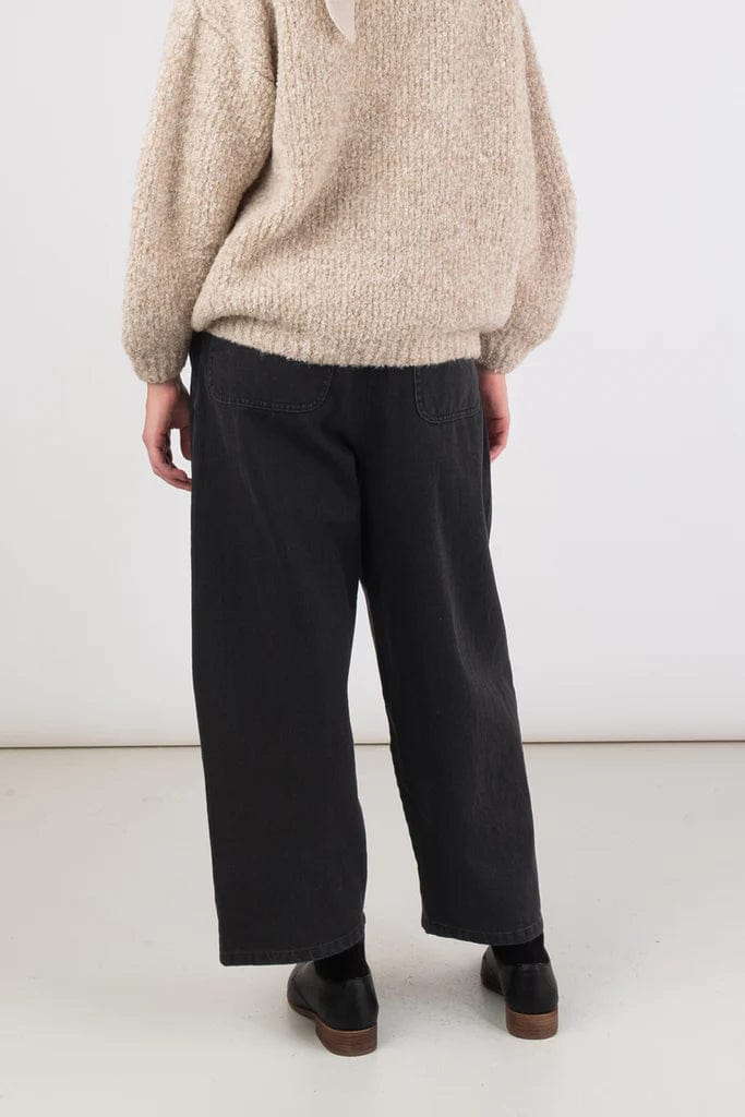 Barrel Pant - Faded Black