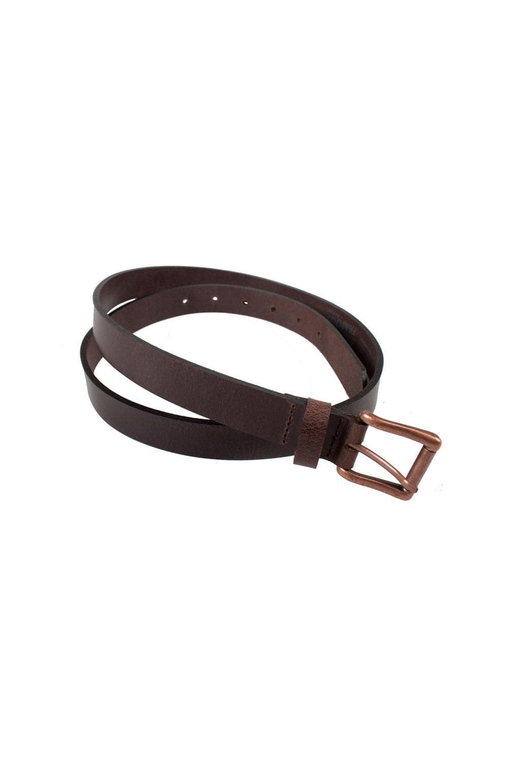 Buffalo Leather Belt - Brown
