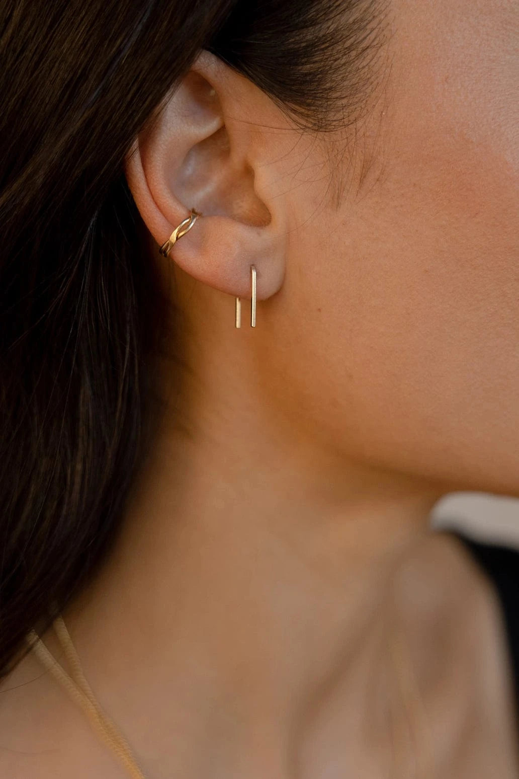 Mini Staples - 14k Gold Fiill
