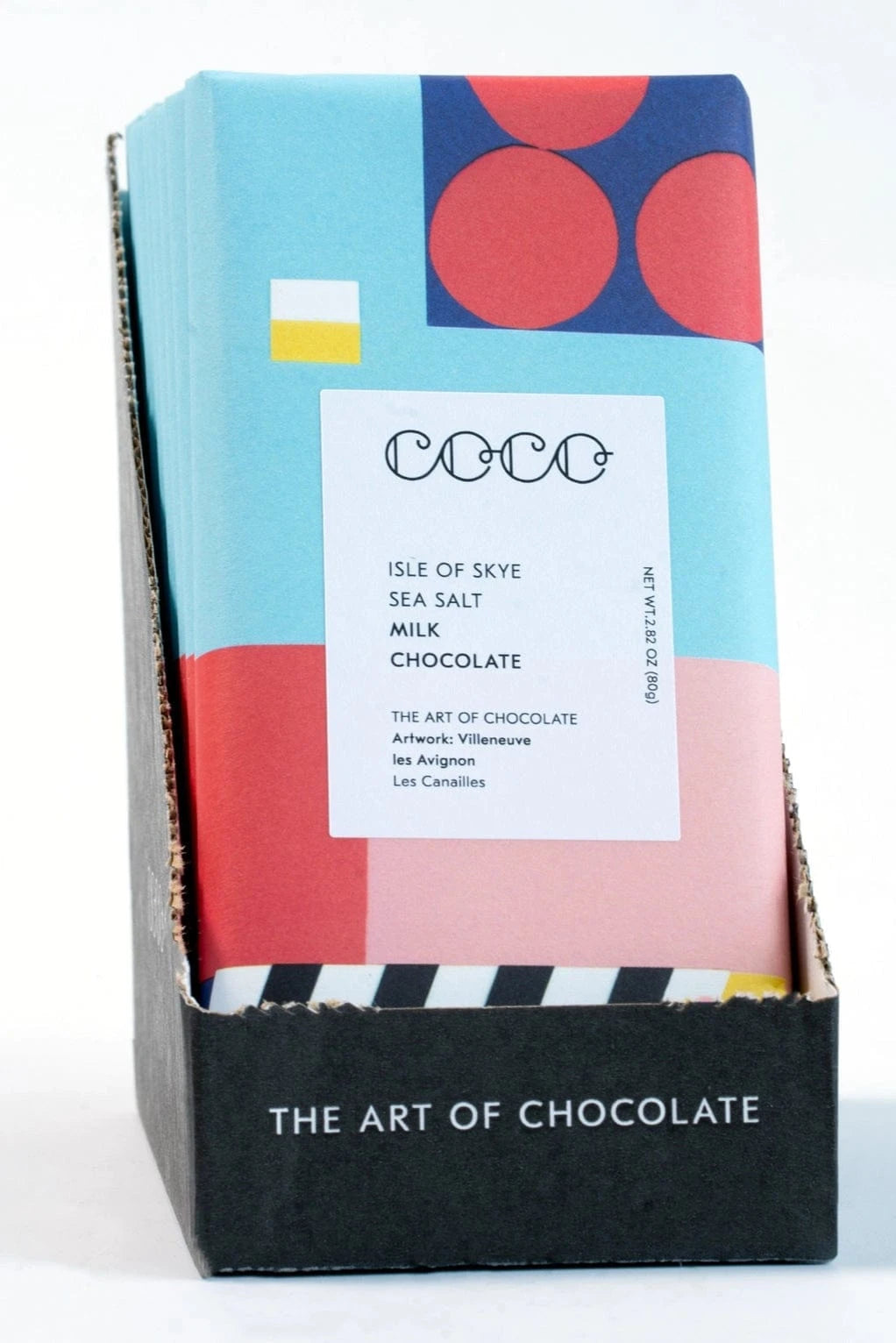 Isle of Skye Sea Salt Milk Chocolate Bar (80g)