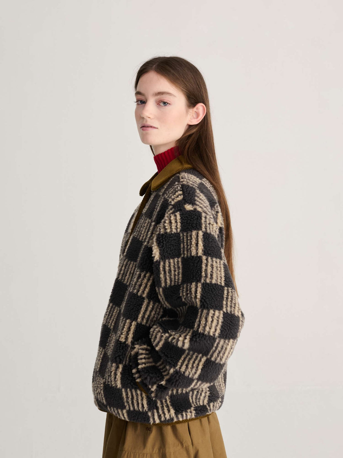 Moiré Sherpa Jacket