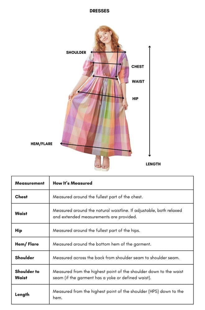 Rory Dress - Confetti Chex