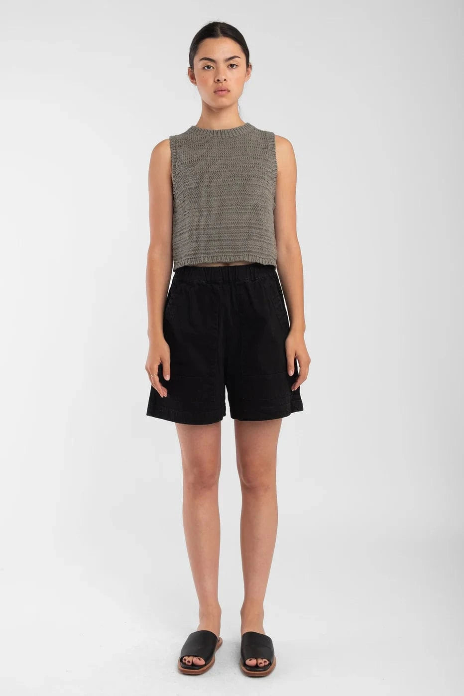 Field Short - Faded Black