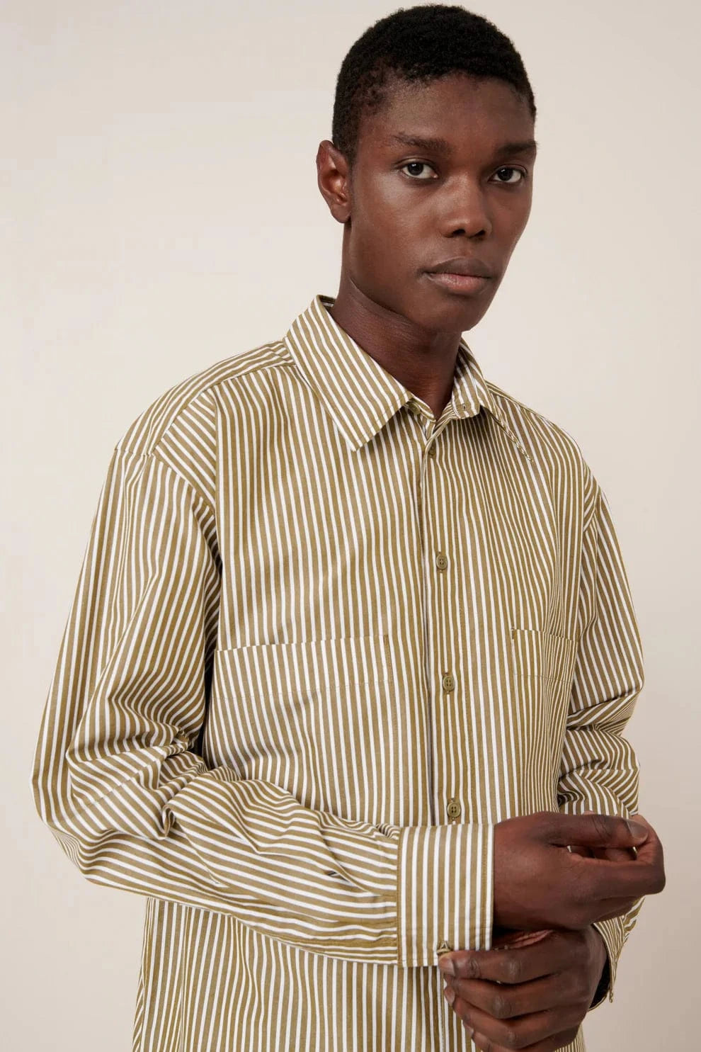 Henry Shirt - Treetop Stripe