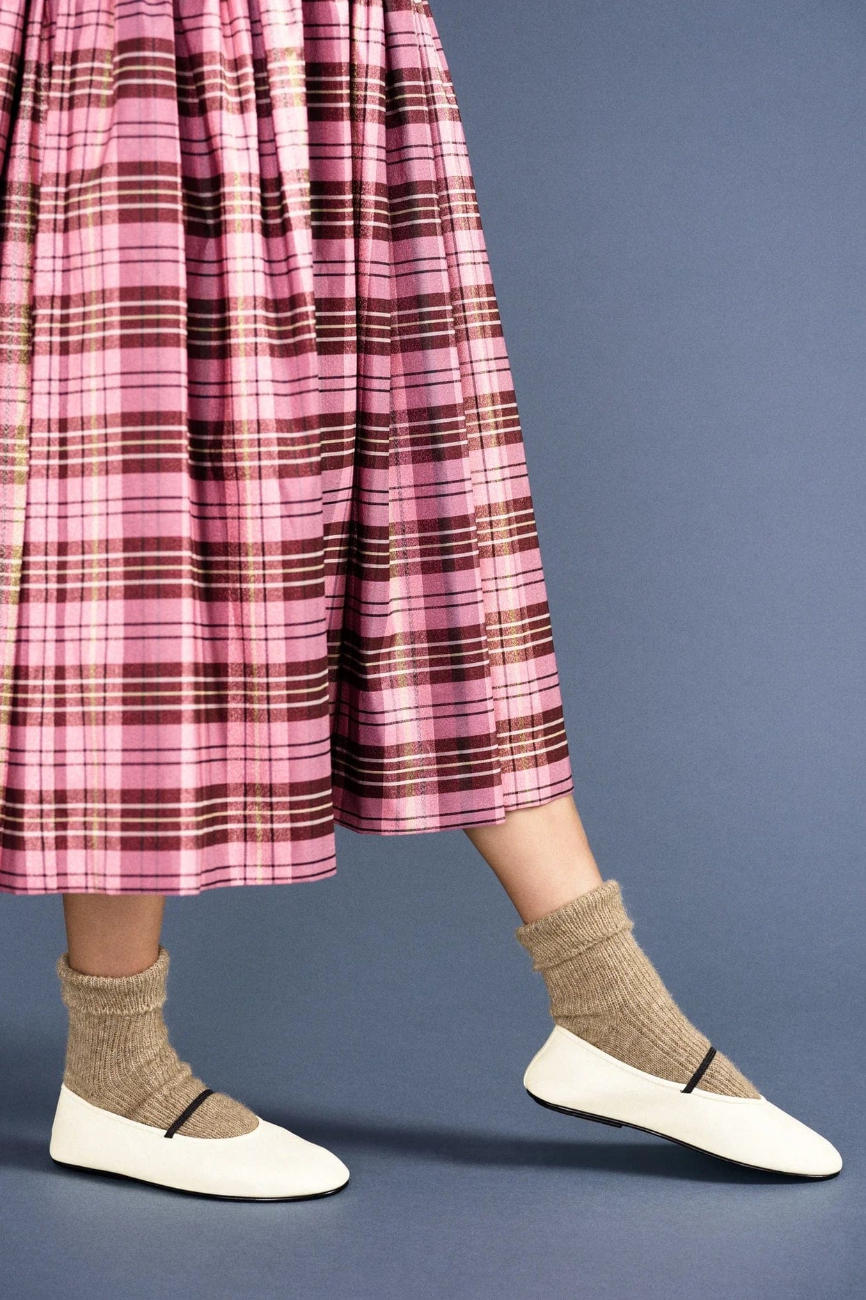 Shaggy Alpaca Turncuff Crew - Oatmeal