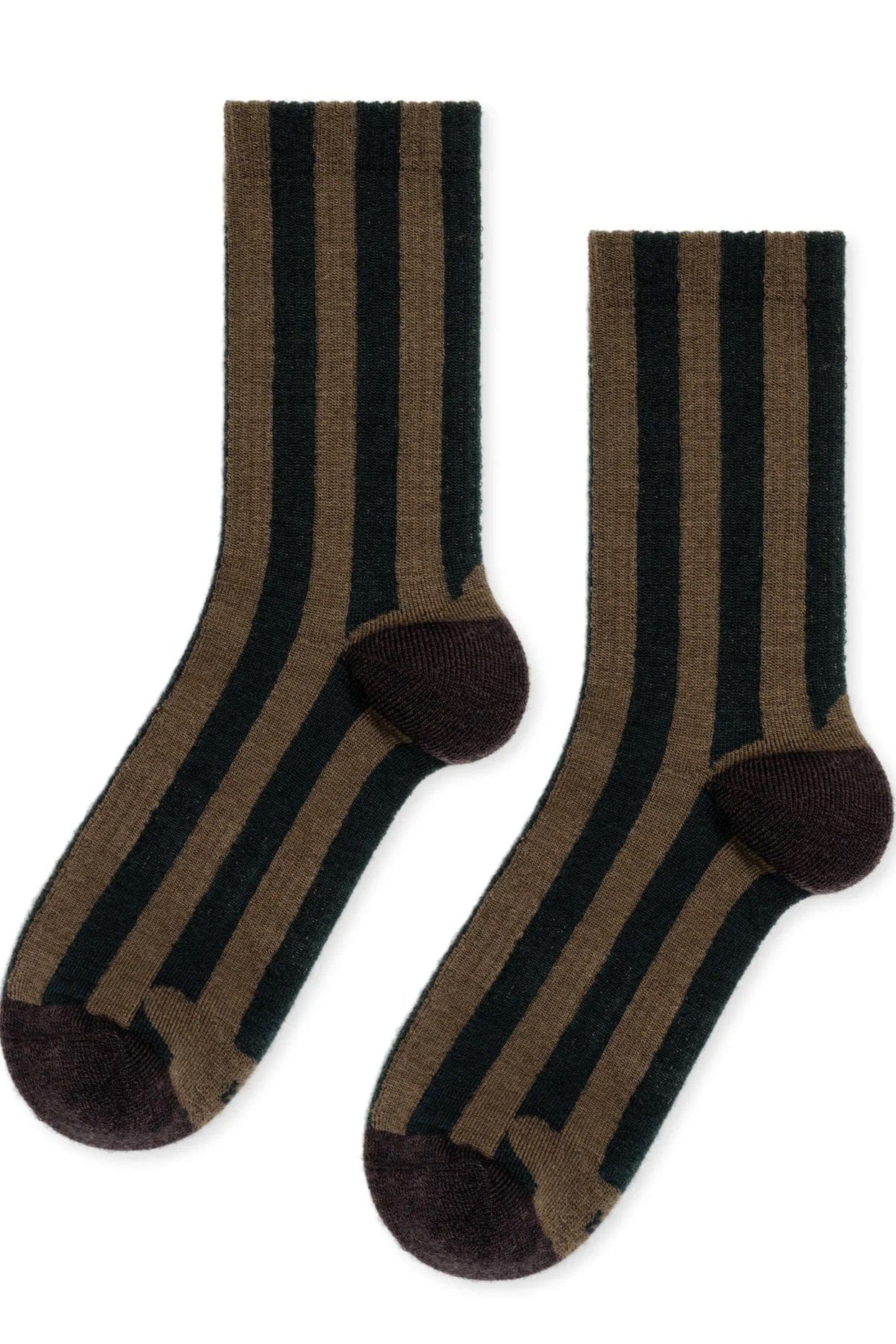 Buren Athletic Wool Crew- Olive