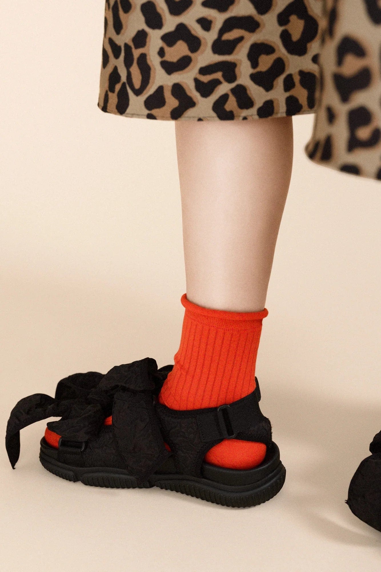 Sea Island Cotton Crew - Red