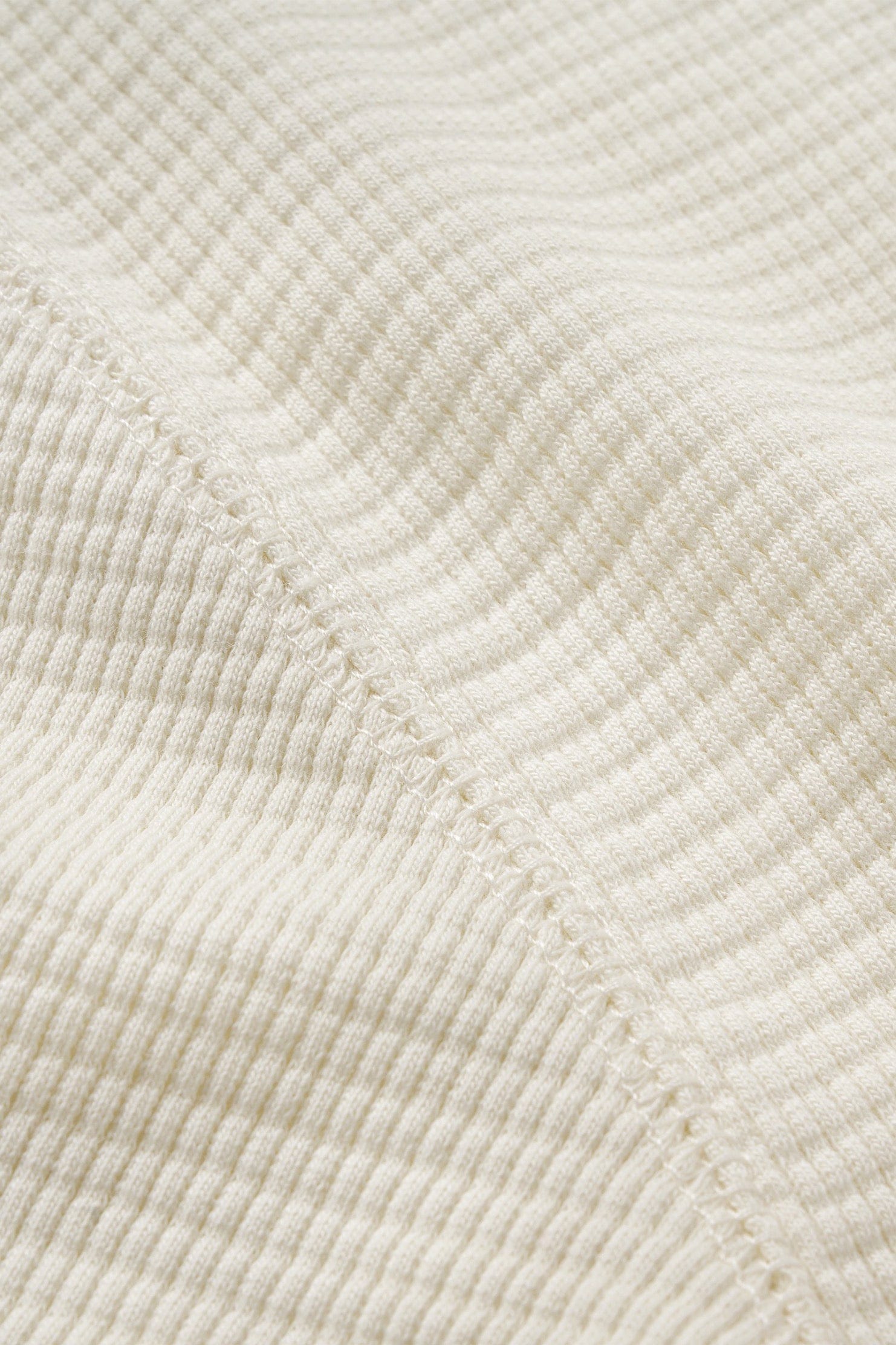 Box Knit T-Shirt - Milk