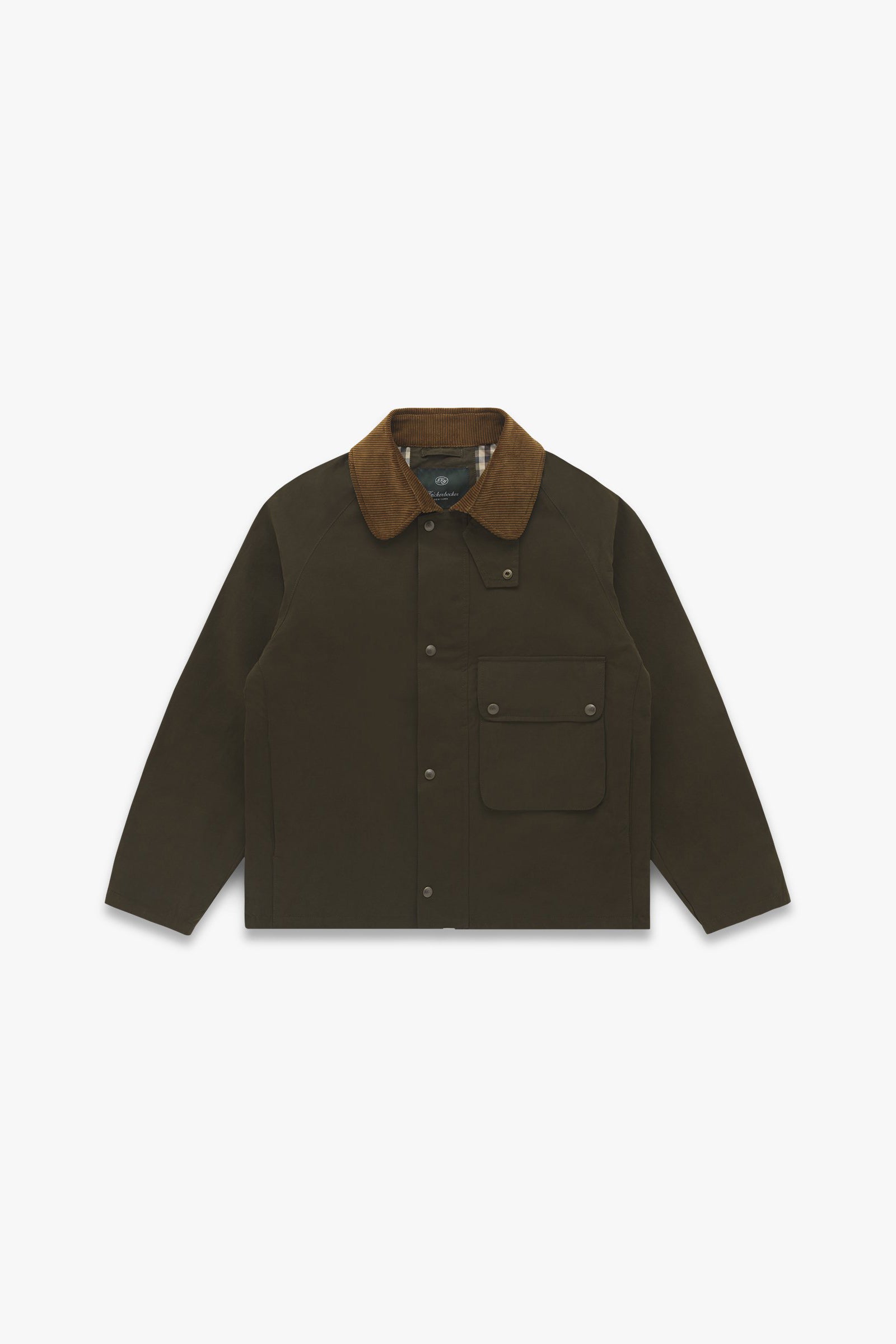 Bay Waxed Cotton Jacket - Olive