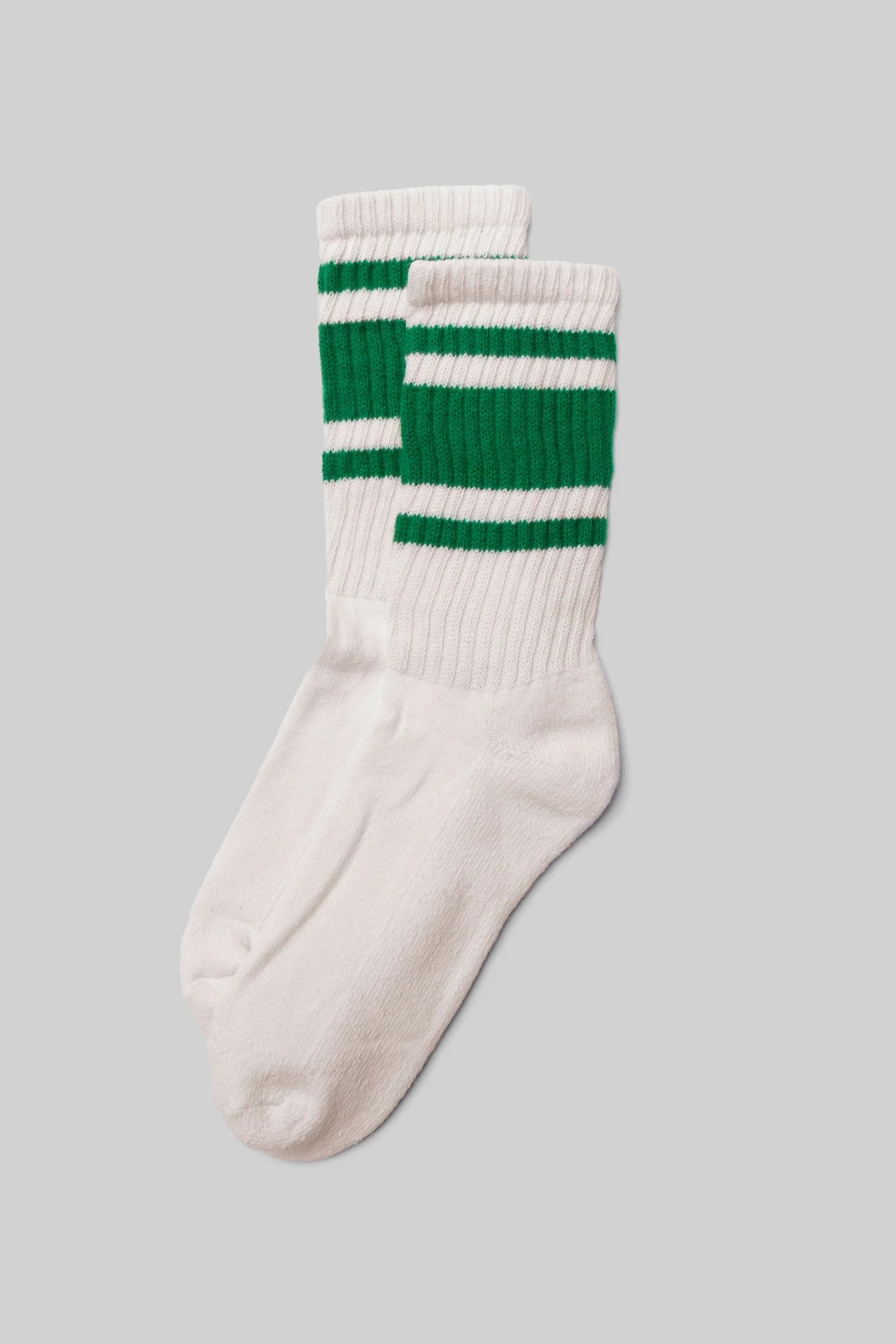 Mono Stripe Crew - Kelly Green