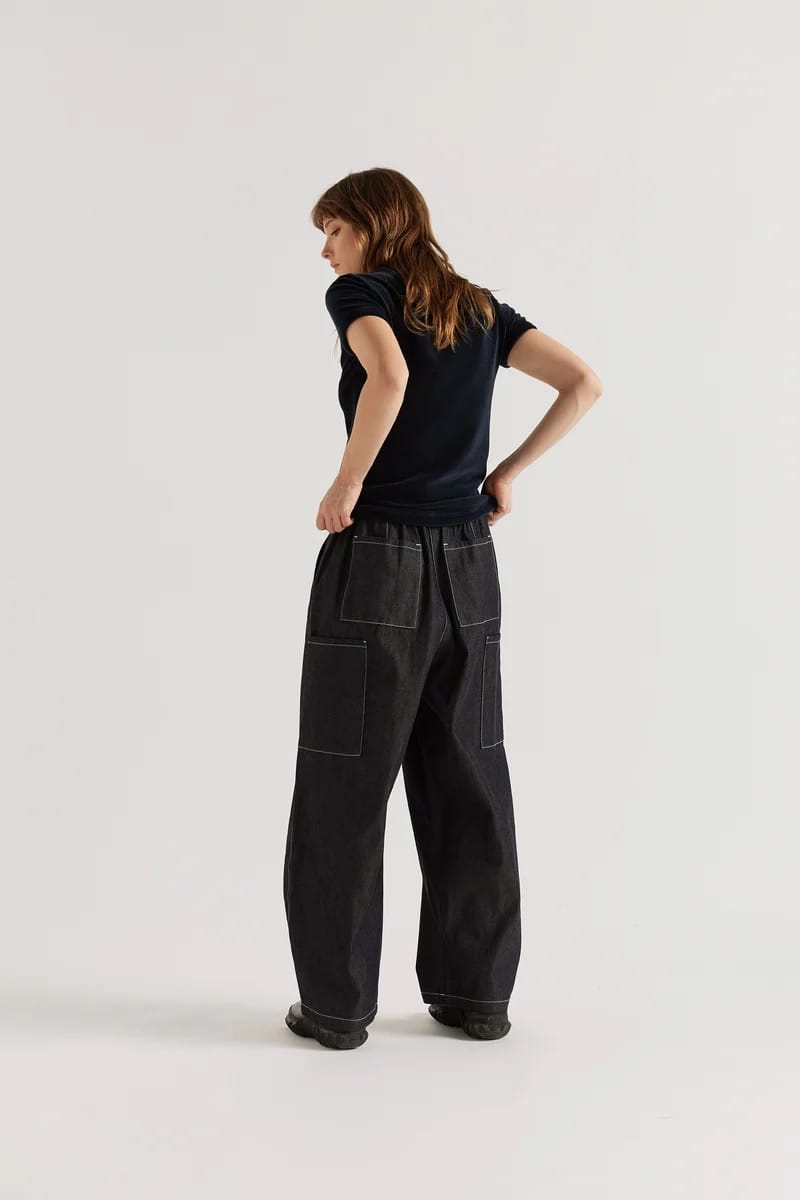 Wisp Elasticated Jean - Dark Indigo