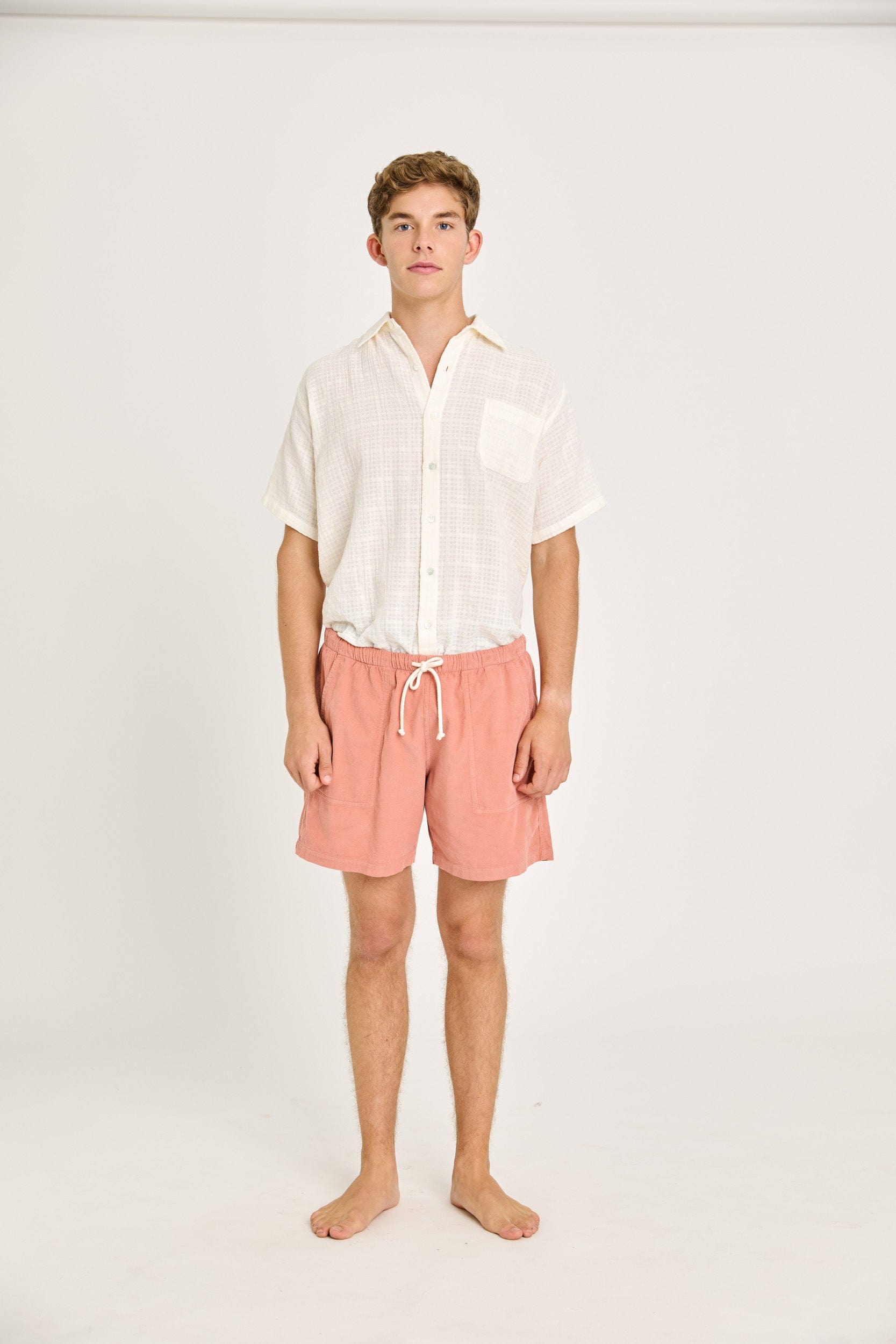 Formigal Shorts - Clay Baby Cord