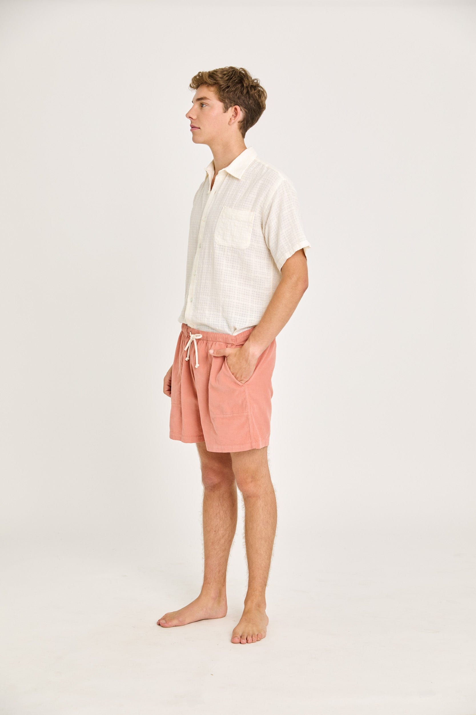 Formigal Shorts - Clay Baby Cord