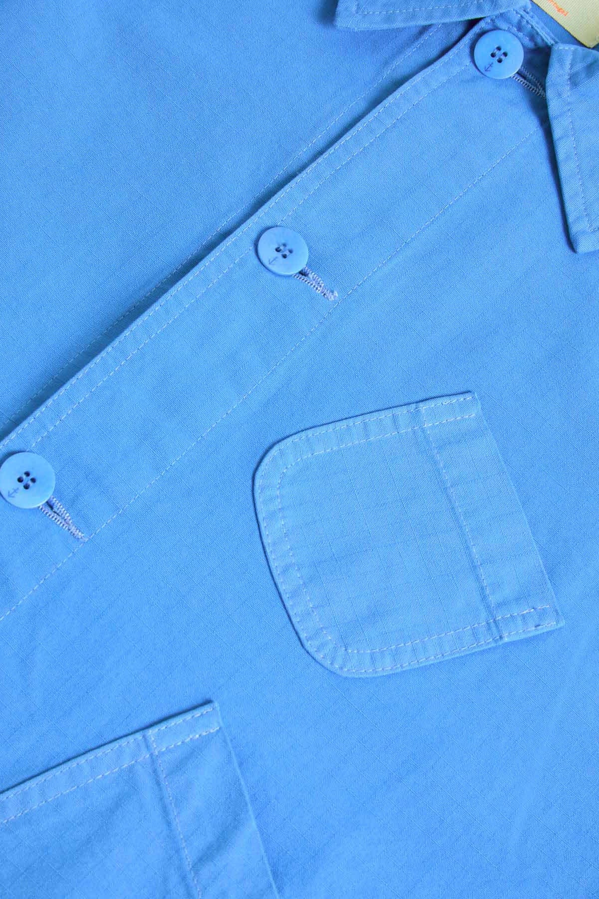 Mantero Jacket - Azure Canvas