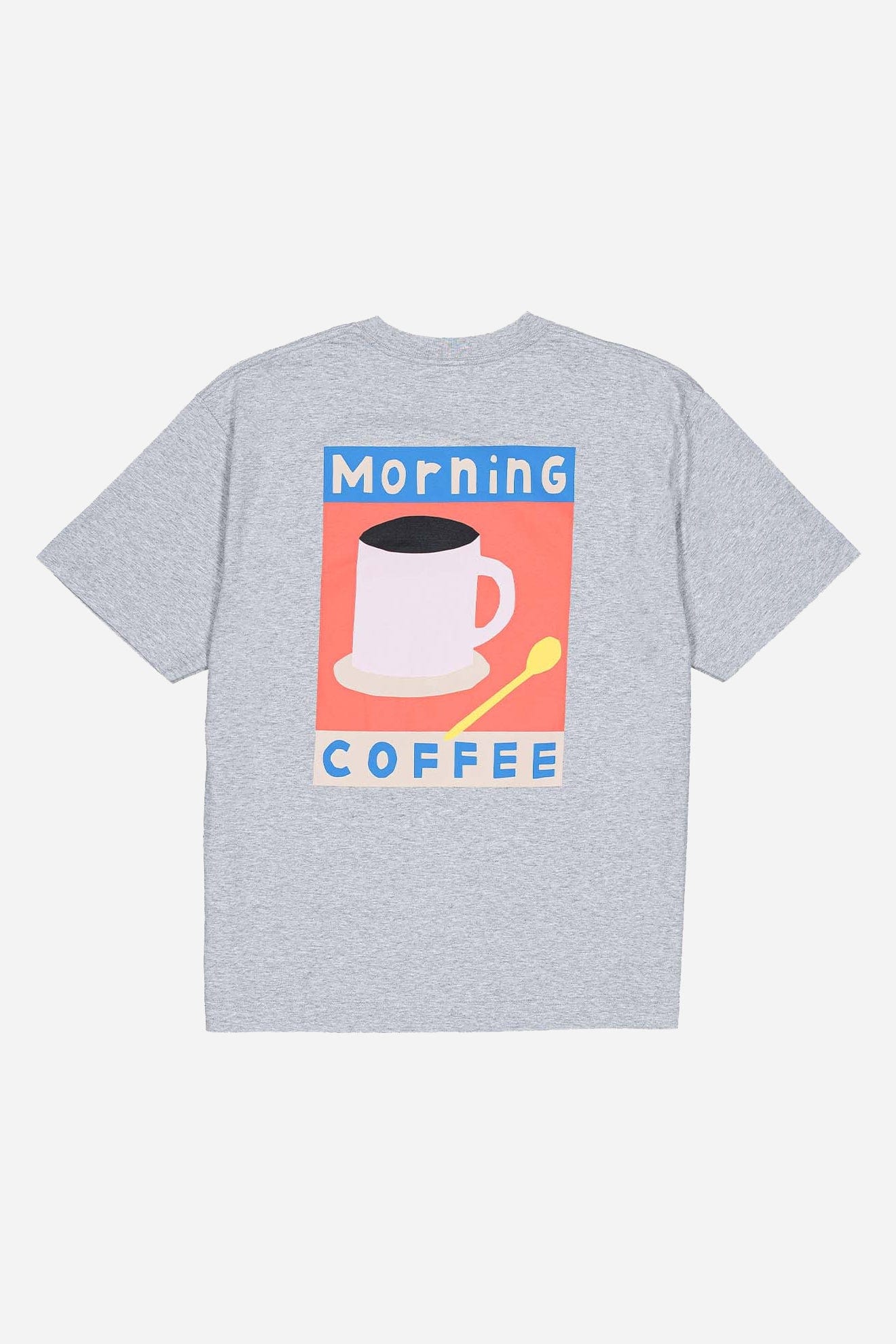Morning Coffee T-Shirt - Heather Grey