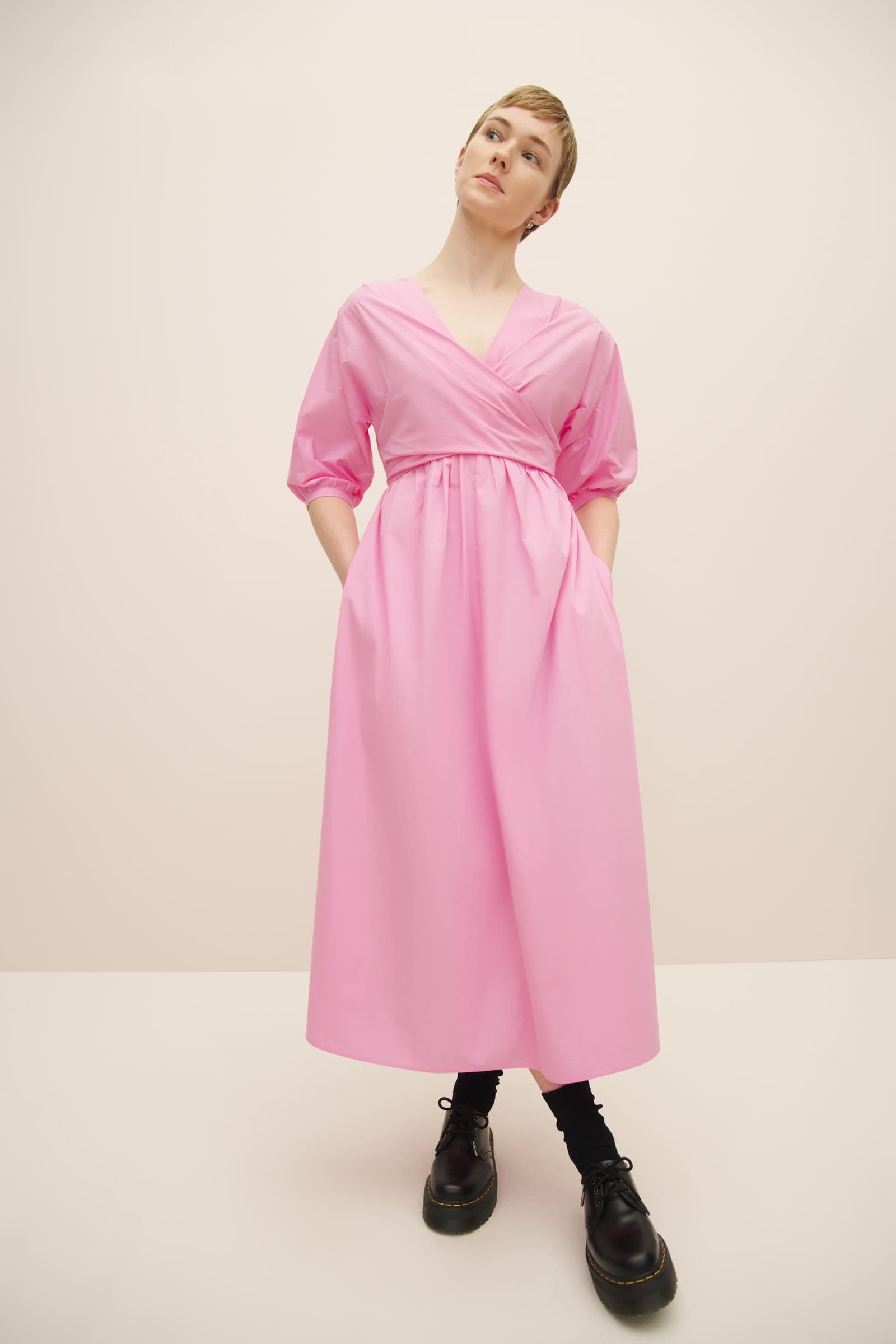 Marta Dress - Candy Pink