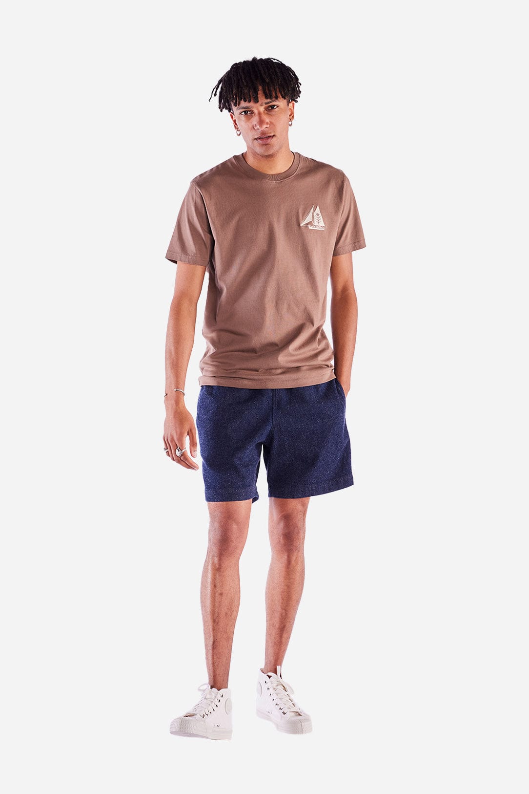 Seabass T-Shirt - Mocha