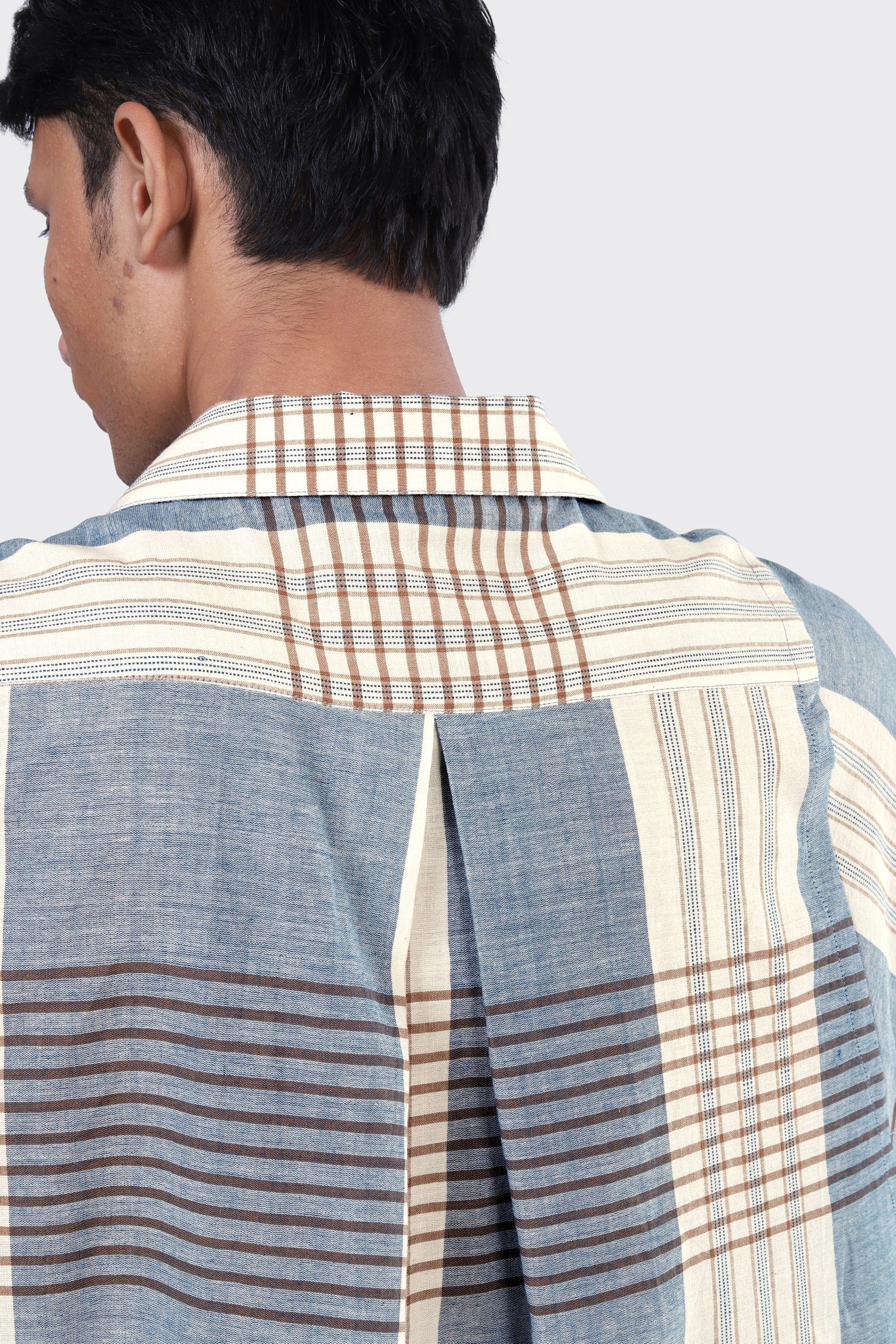 Yusuke Shirt - Chambray Plaid