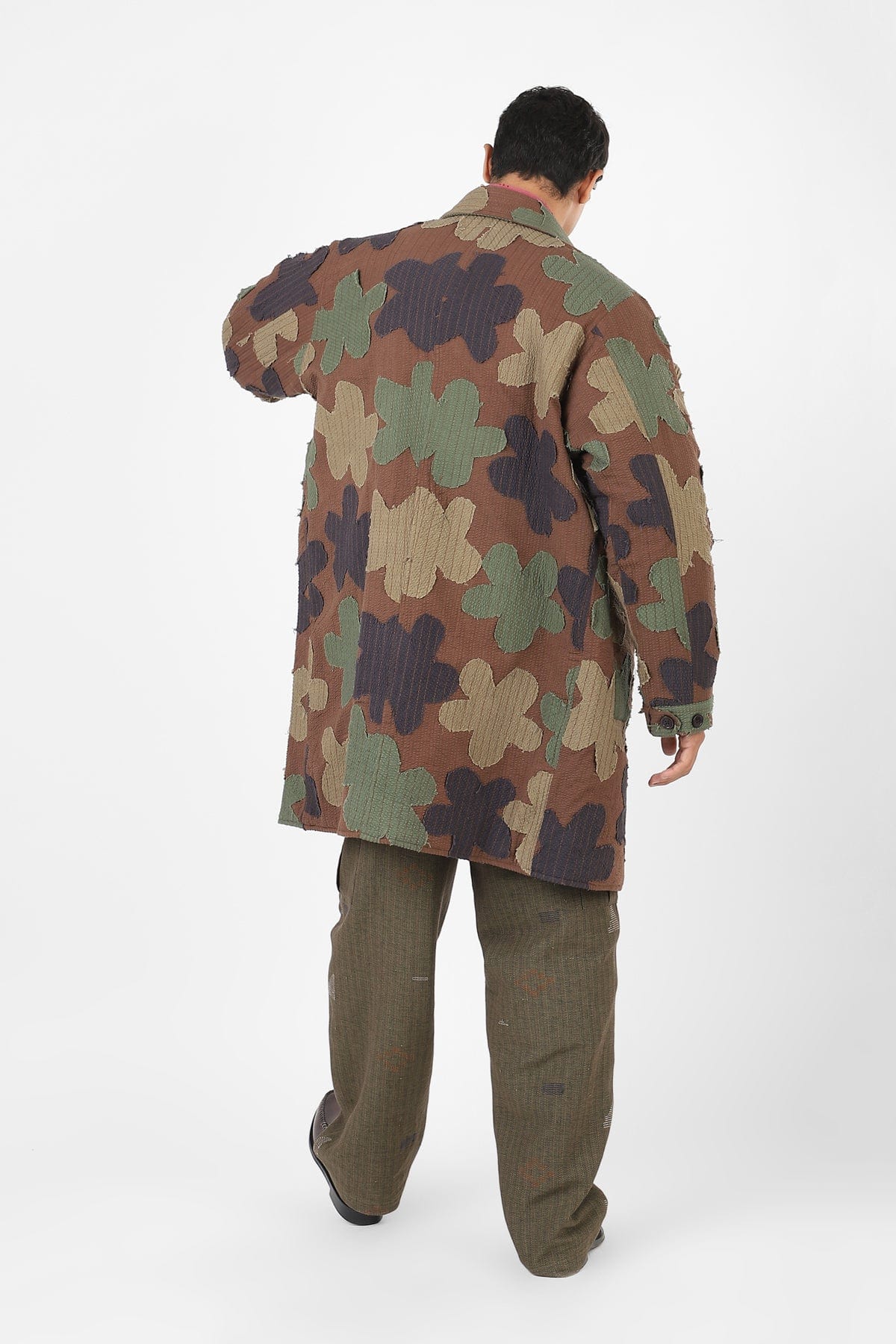Santos Coat - Flower Camo