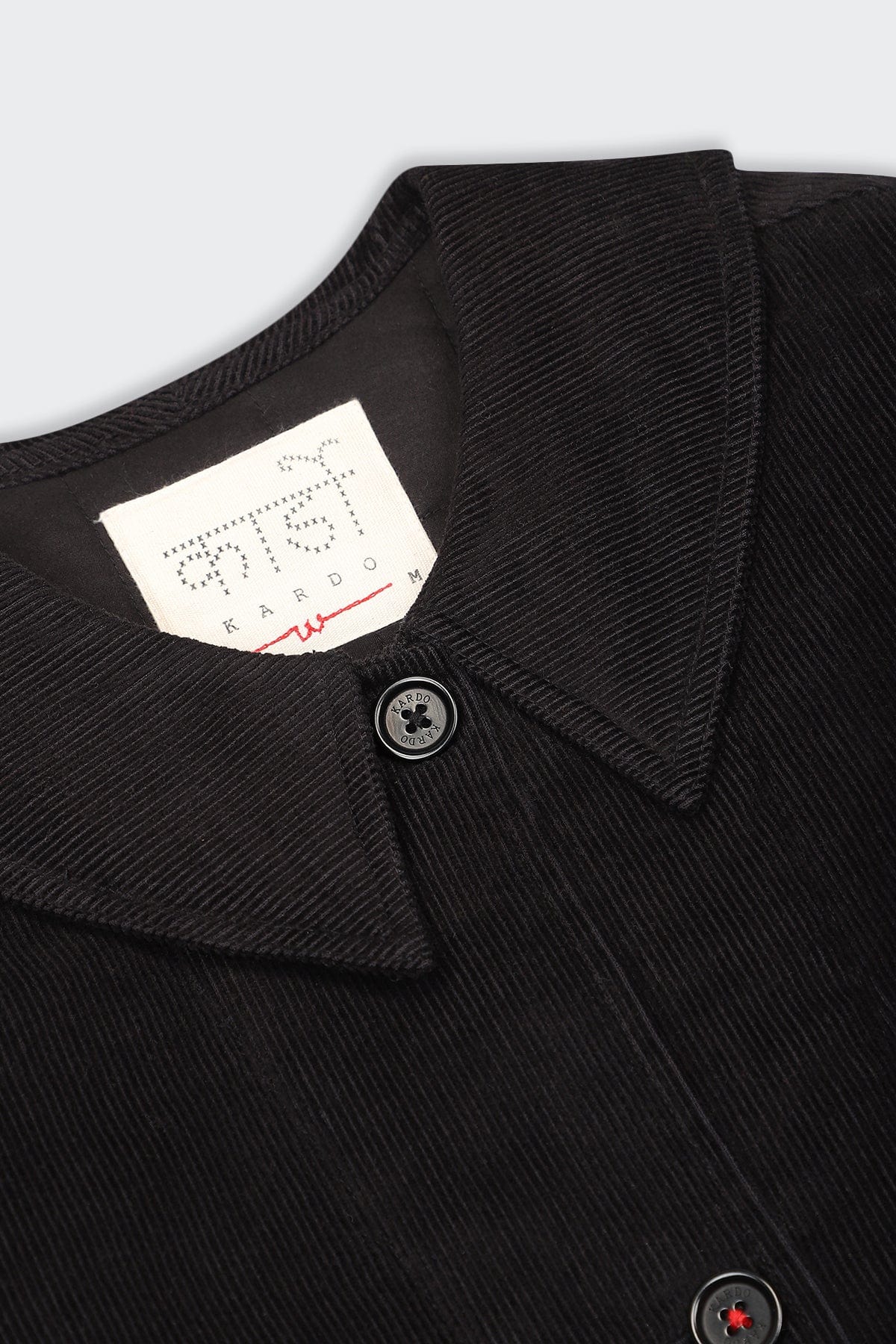 Evora Coat - Black Cord