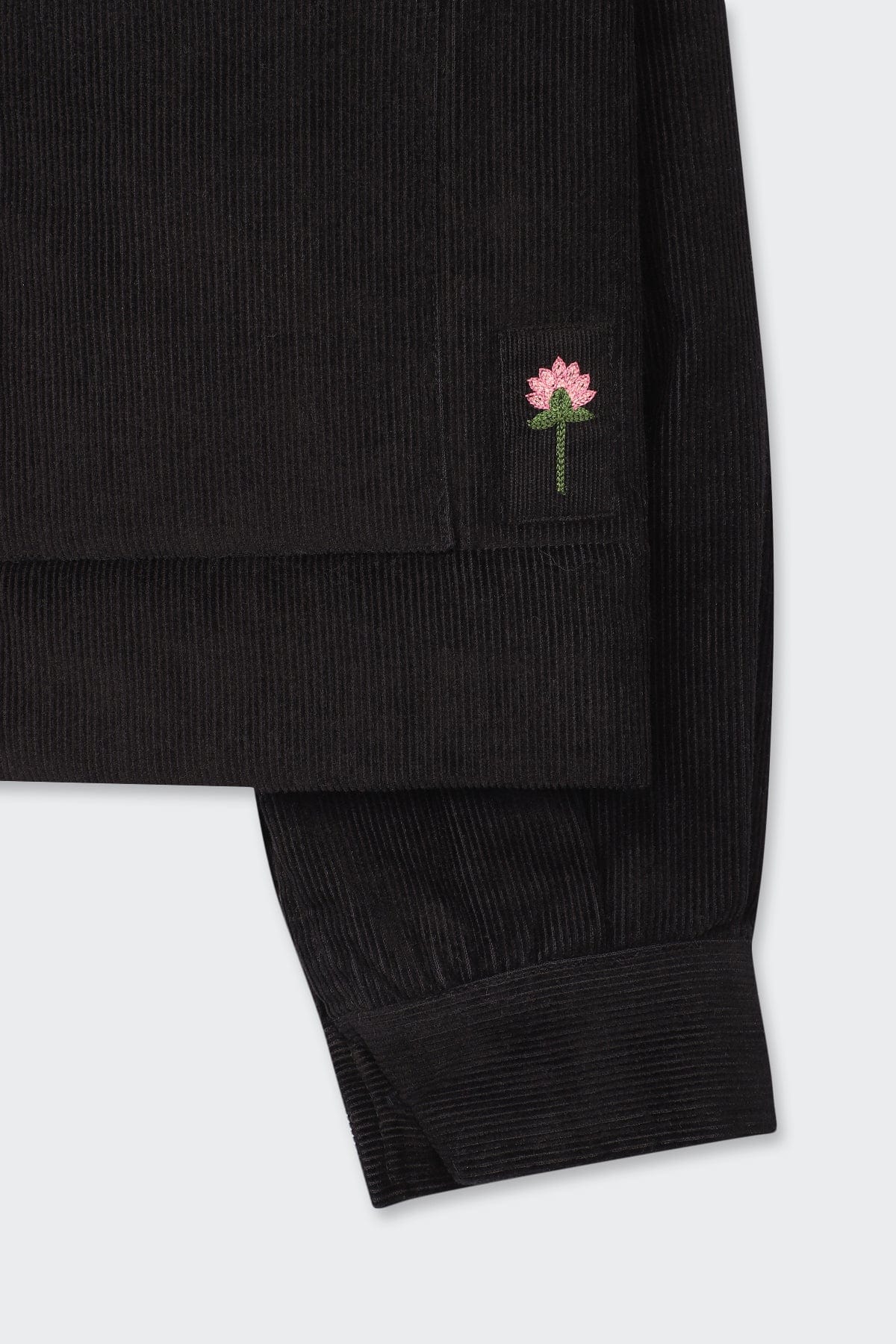 Evora Coat - Black Cord