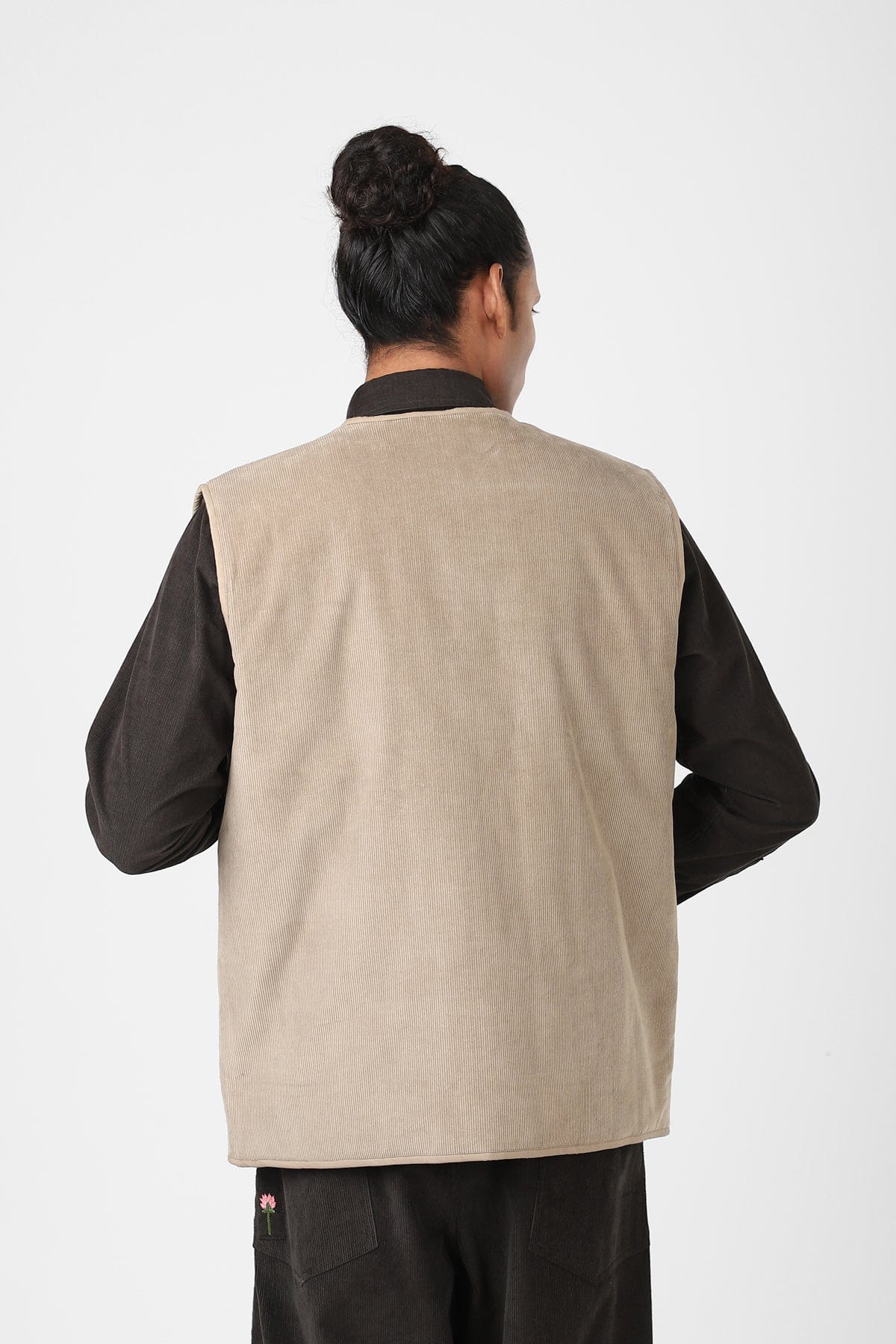Chota Amar Vest - Sand Cord