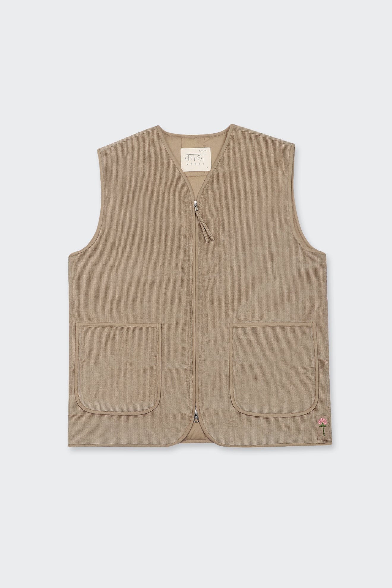 Chota Amar Vest - Sand Cord