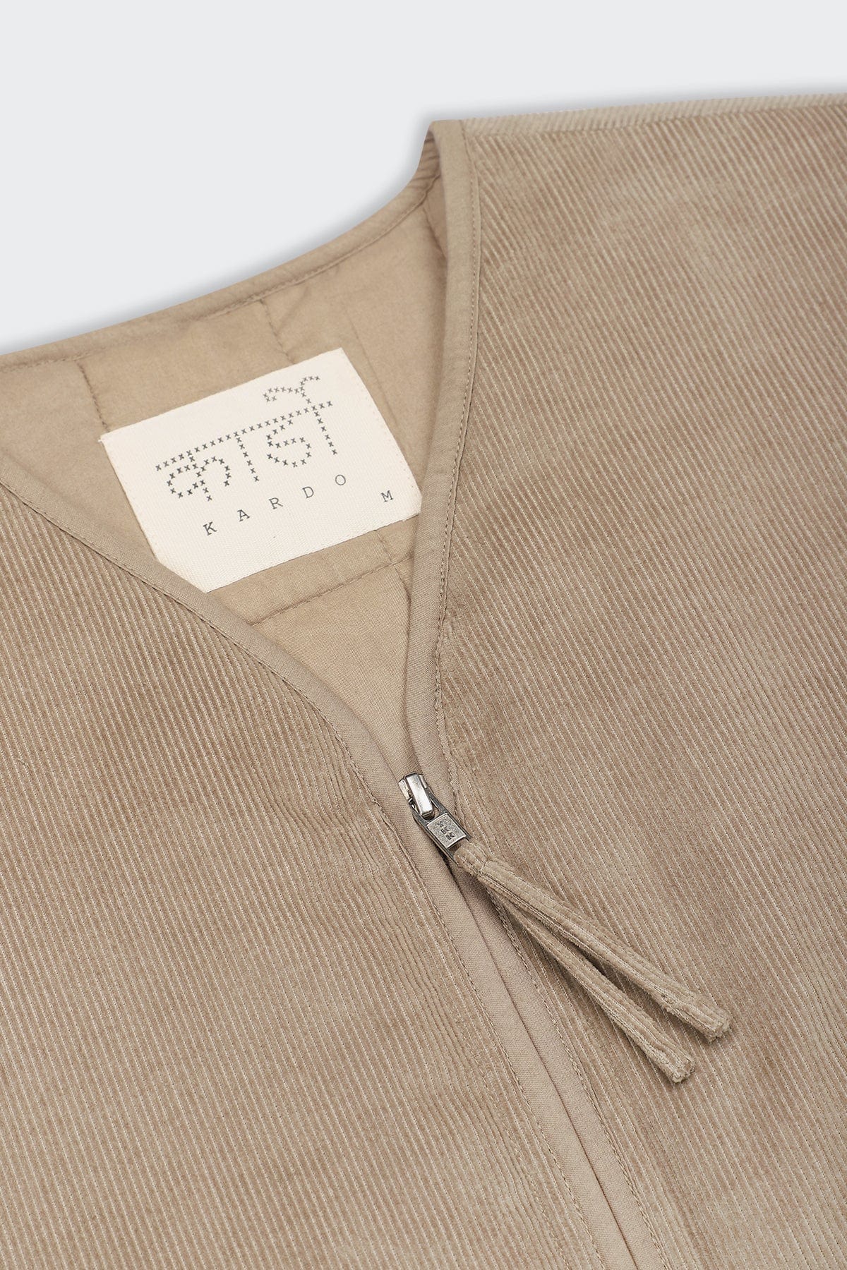 Chota Amar Vest - Sand Cord