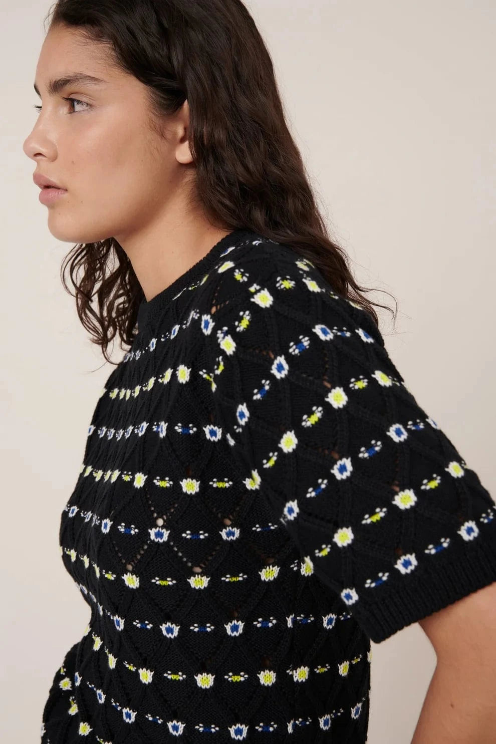 Rhode Top - Daisy Jaquard