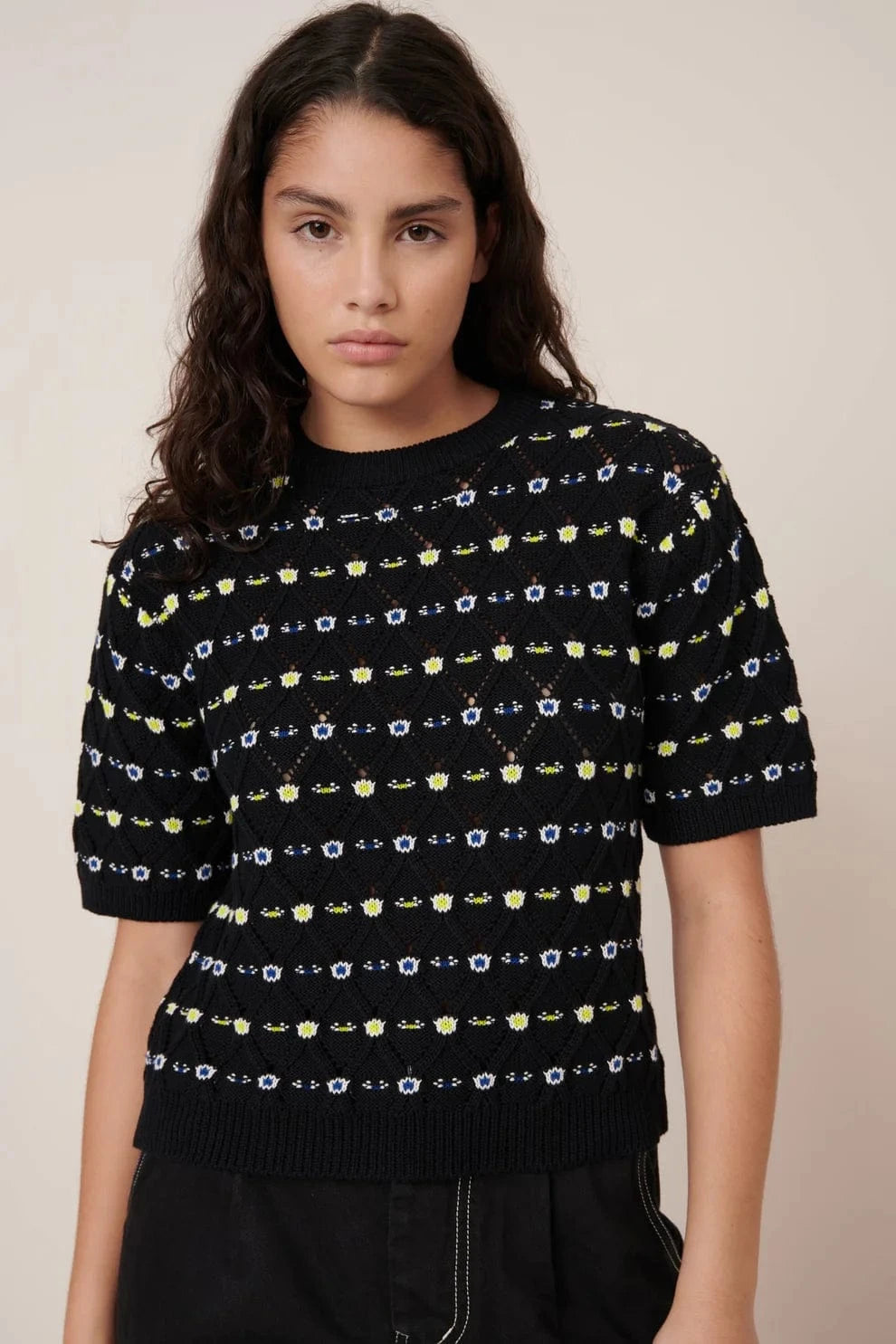 Rhode Top - Daisy Jaquard