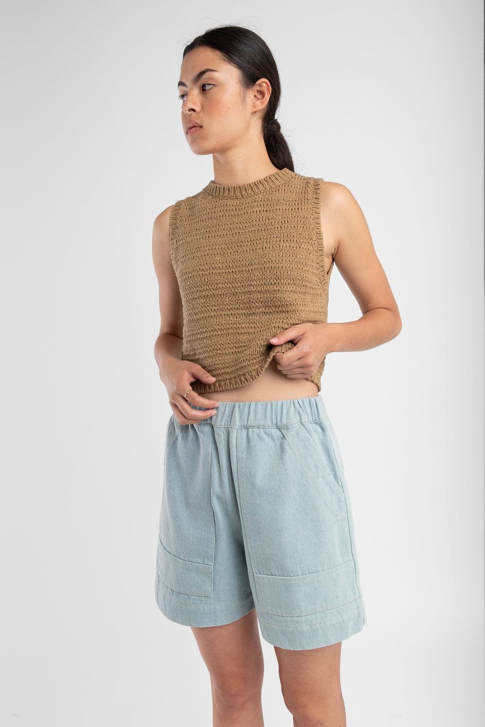 Ribbon Tank - Ginger