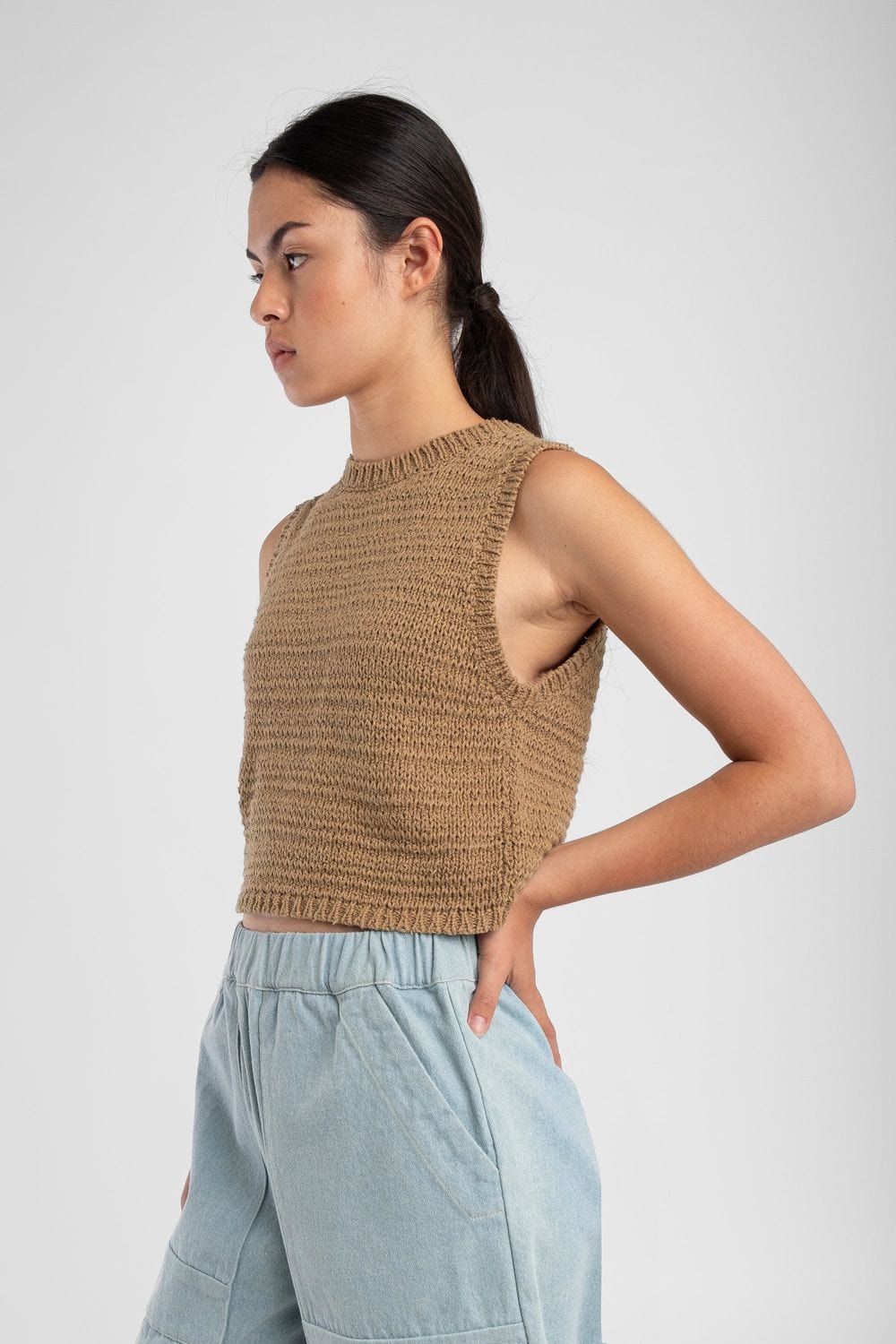 Ribbon Tank - Ginger