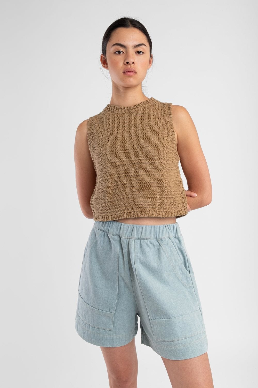 Ribbon Tank - Ginger