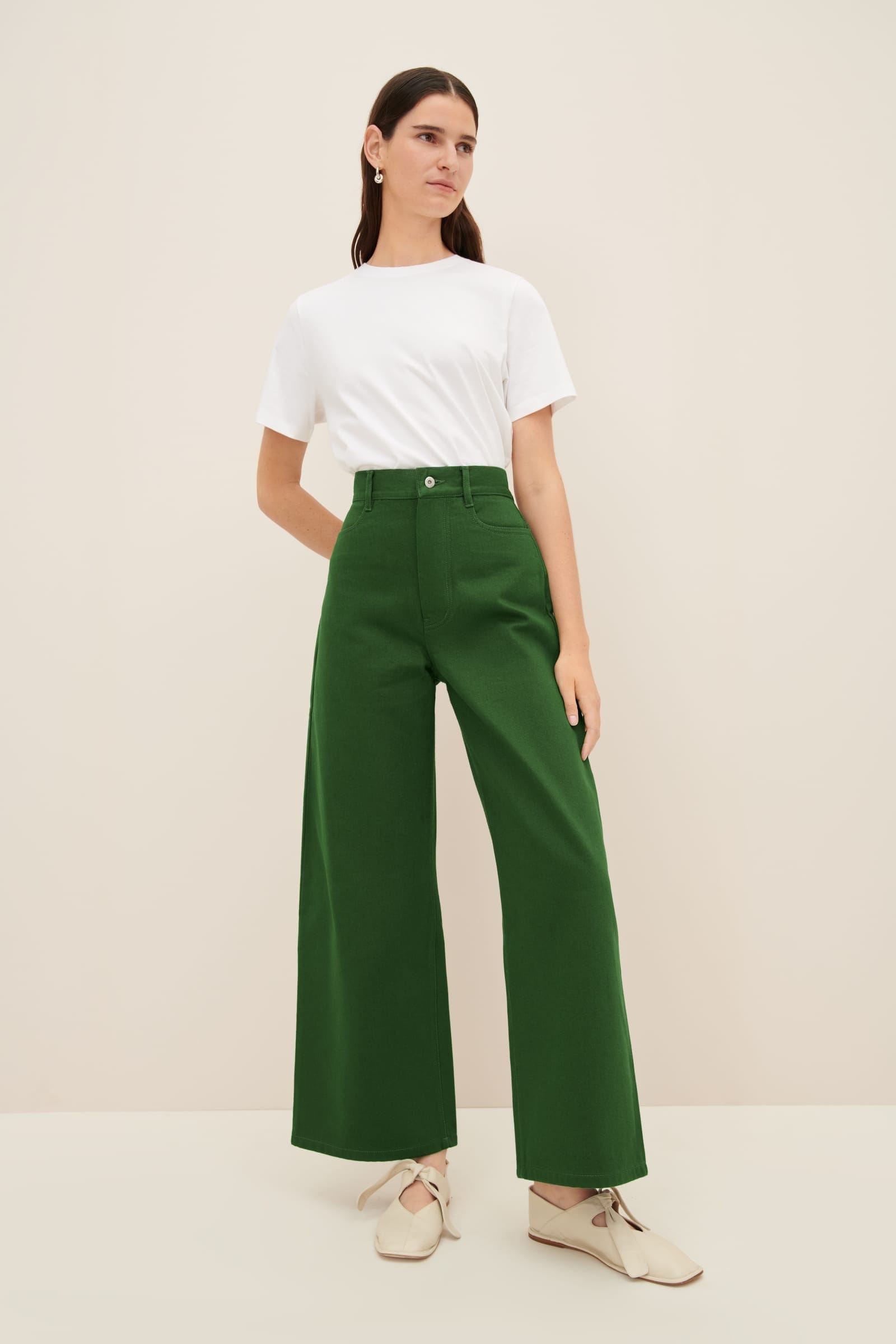 Sailor Jeans - Green Denim